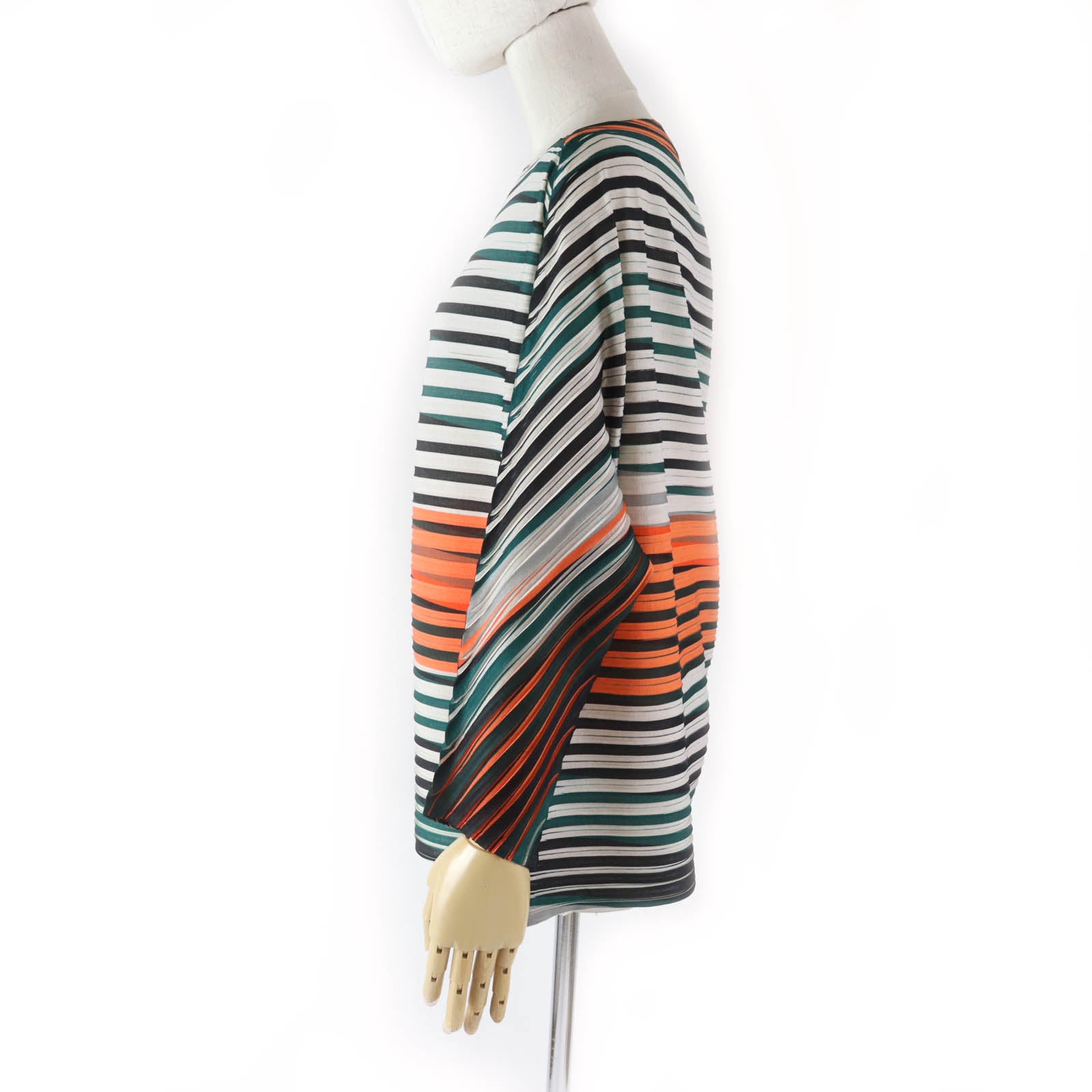 Issey Miyake Pleated Dolman Sleeve Pullover