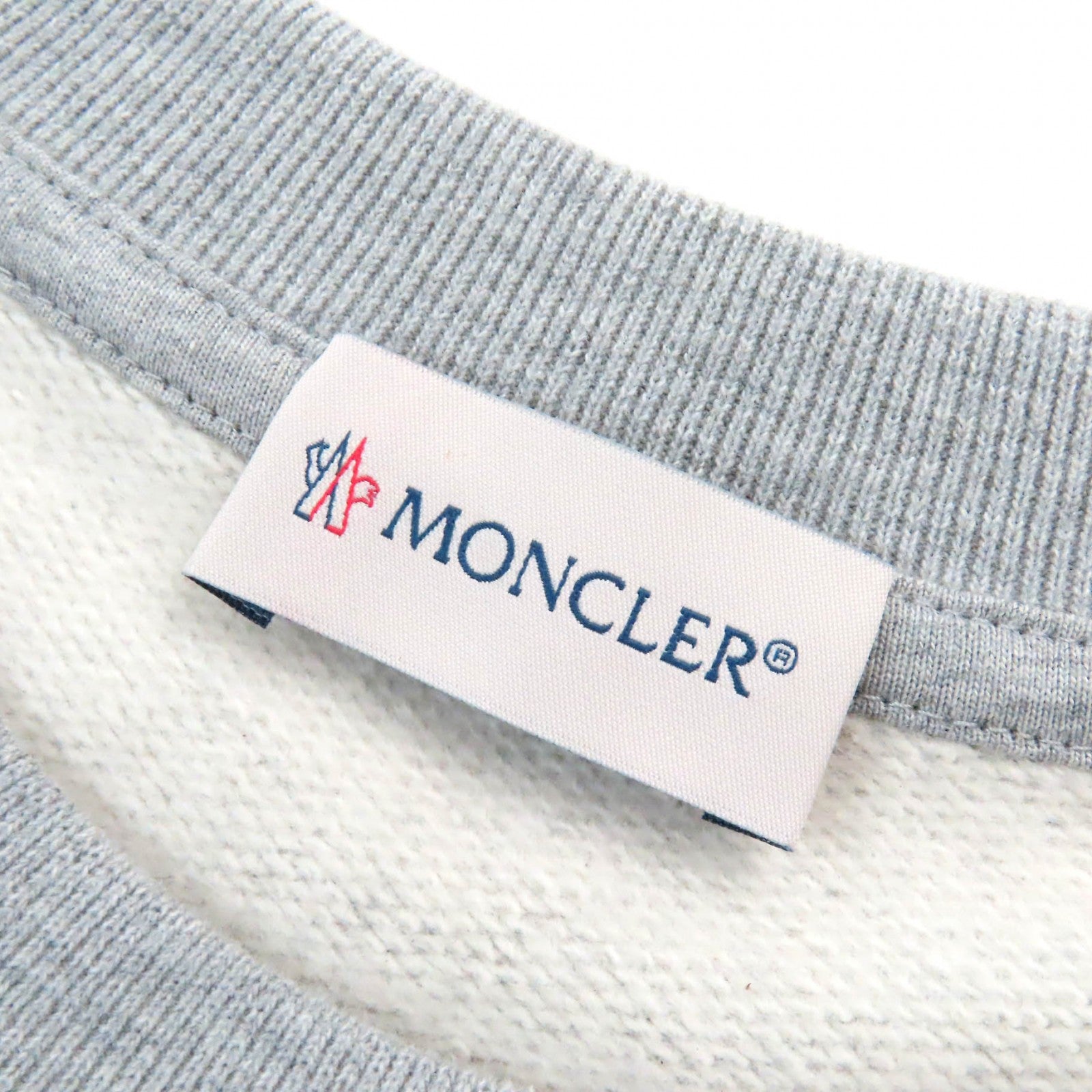 Moncler Cotton Sweatshirt Gray S