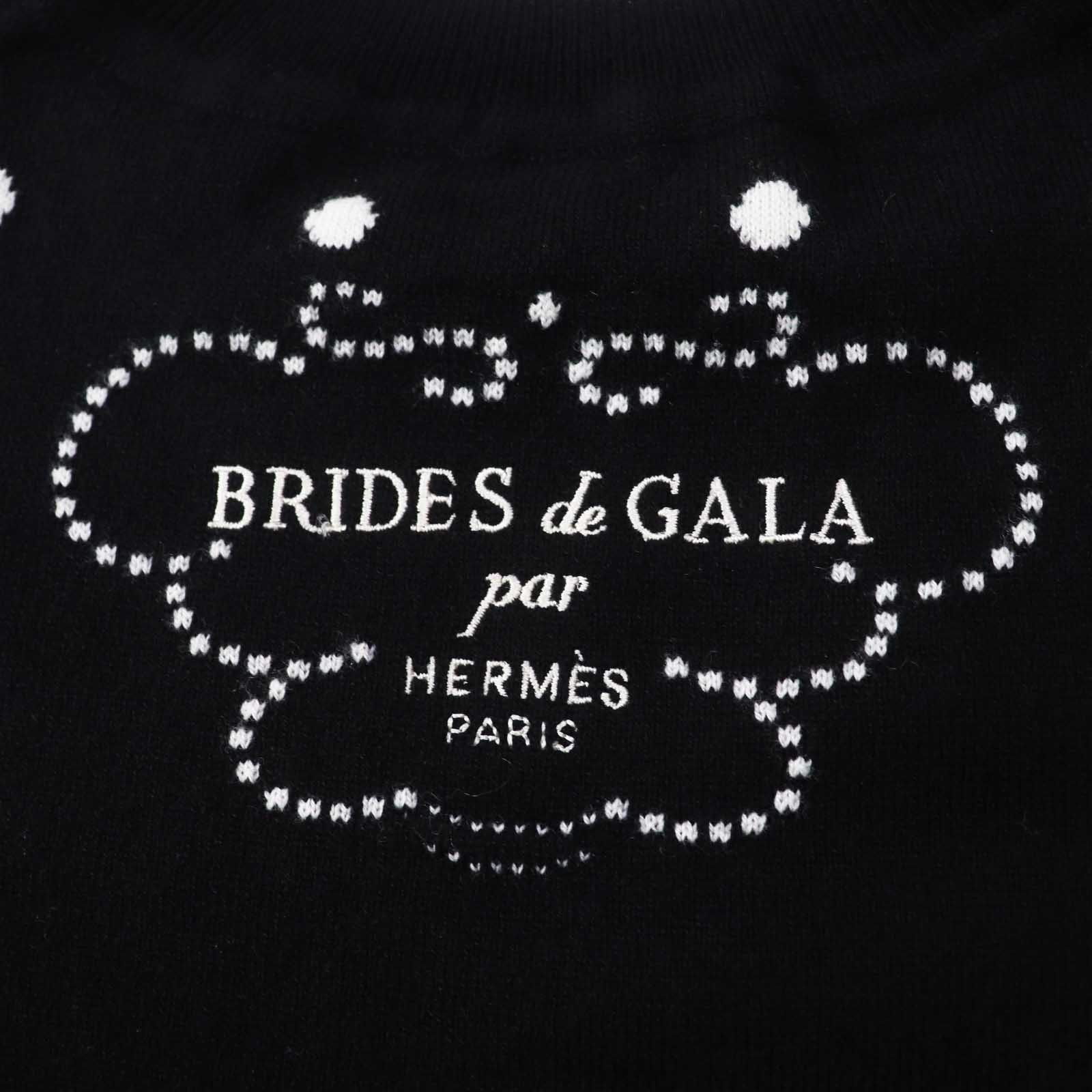 HERMES BRIDES de GALA Cashmere Wool Knit Top