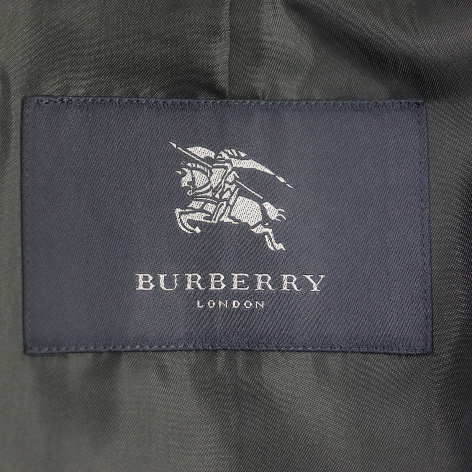 Burberry Trench Coat Black Cashmere Blend