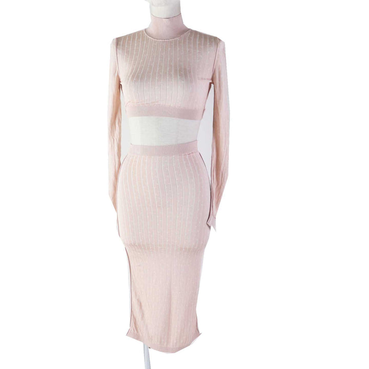 Fendi Rayon Setup Light Pink 36 Women