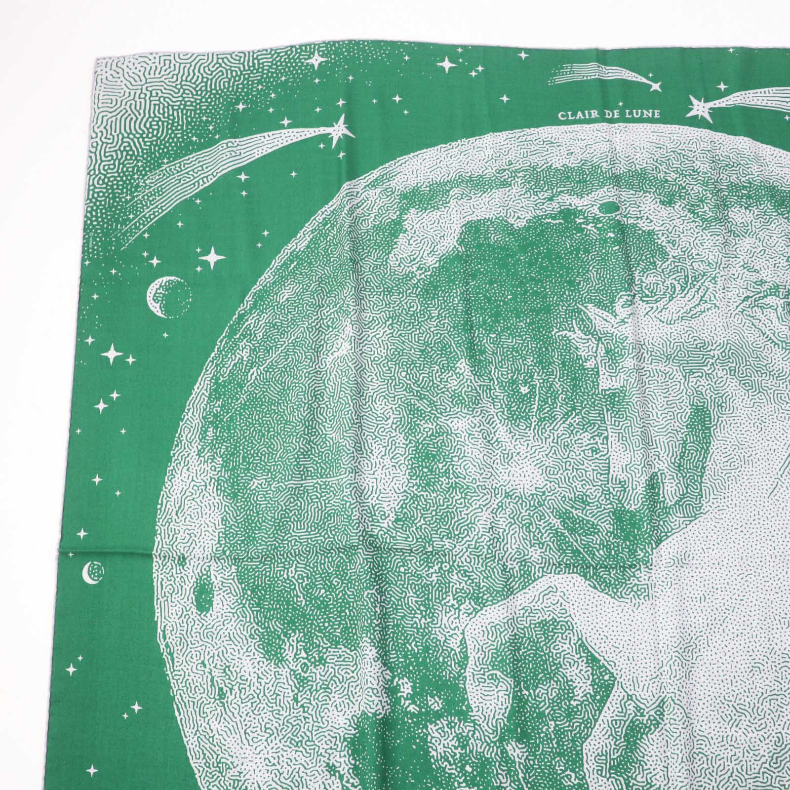 Hermes Cashmere Silk Scarf Moonlight Pegasus