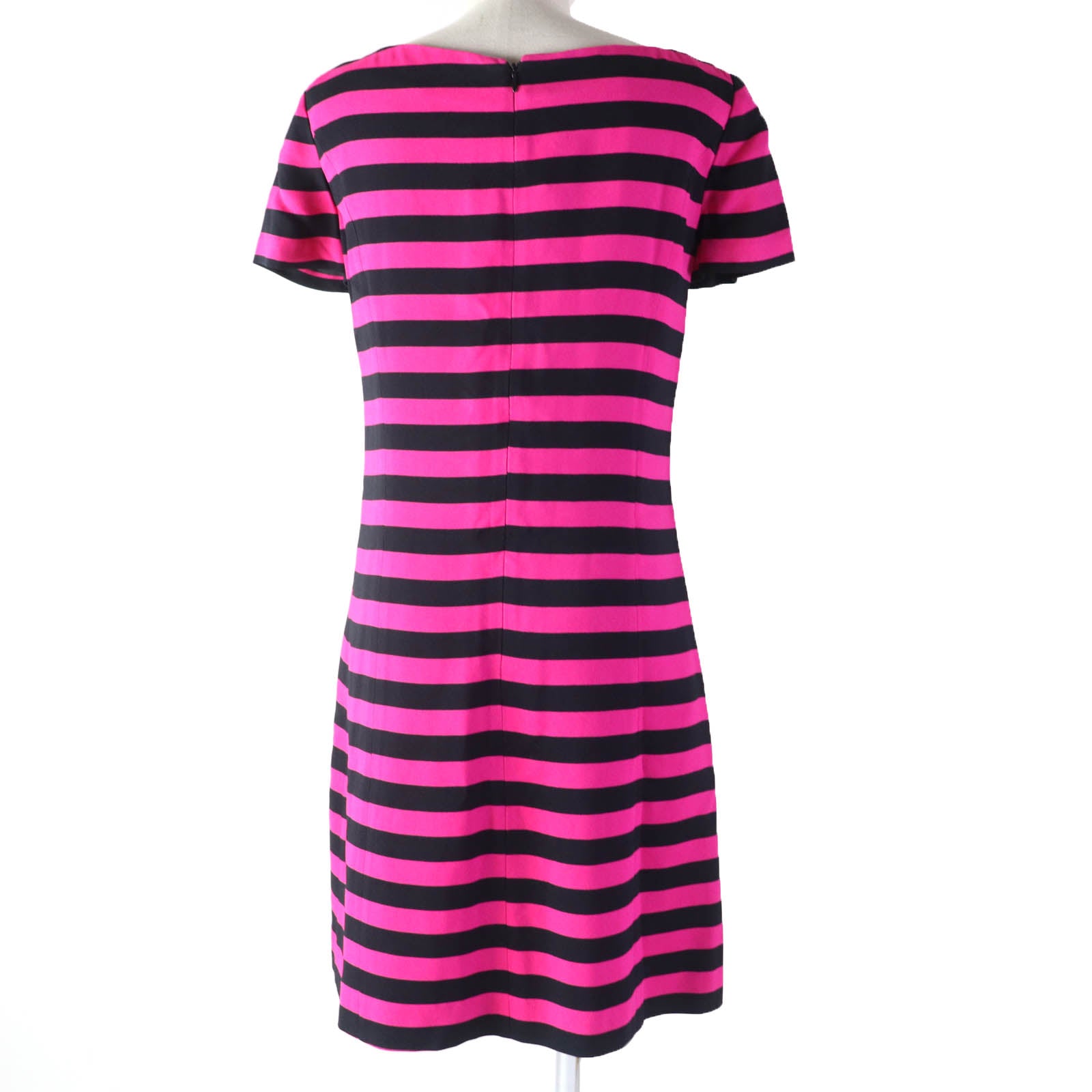 PRADA Rayon Boat Neck Short Sleeve Dress