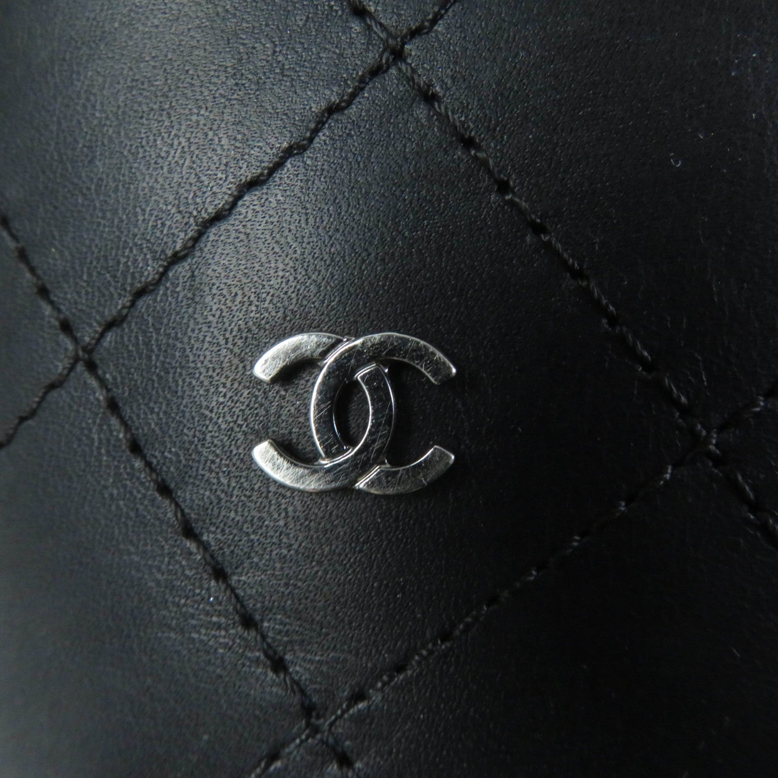 Chanel COCO Mark Leather Knee-high Boots 36