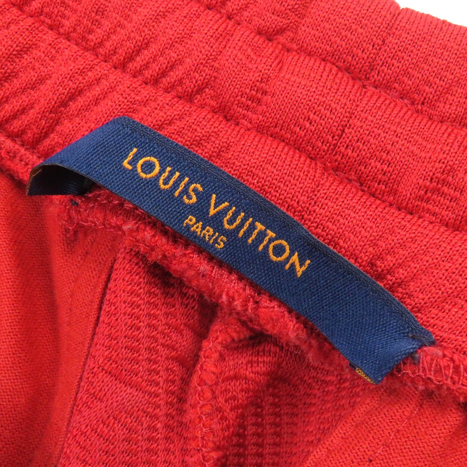 Louis Vuitton Monogram Joggers Red XL