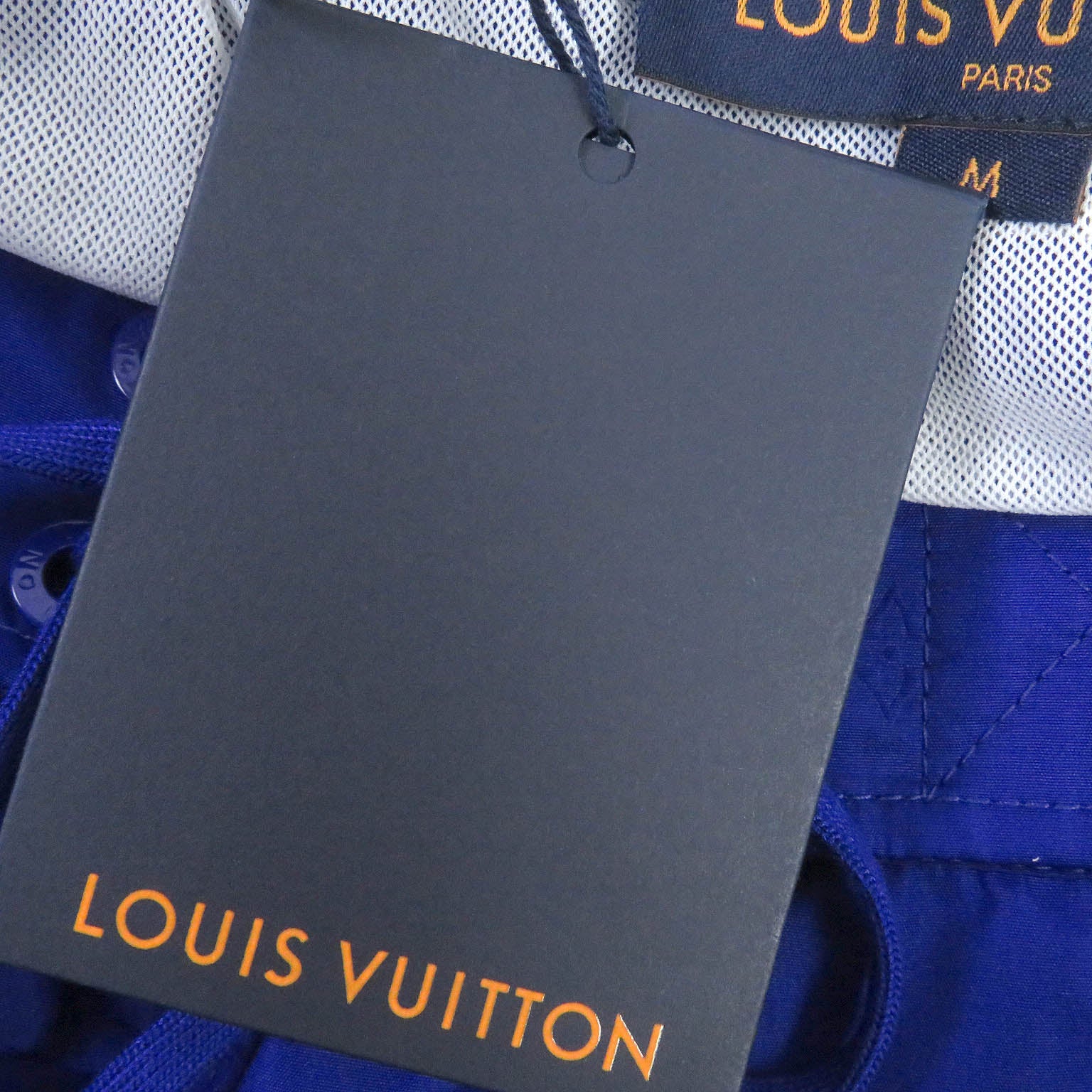 Louis Vuitton 3D Pocket Monogram Shorts Navy M