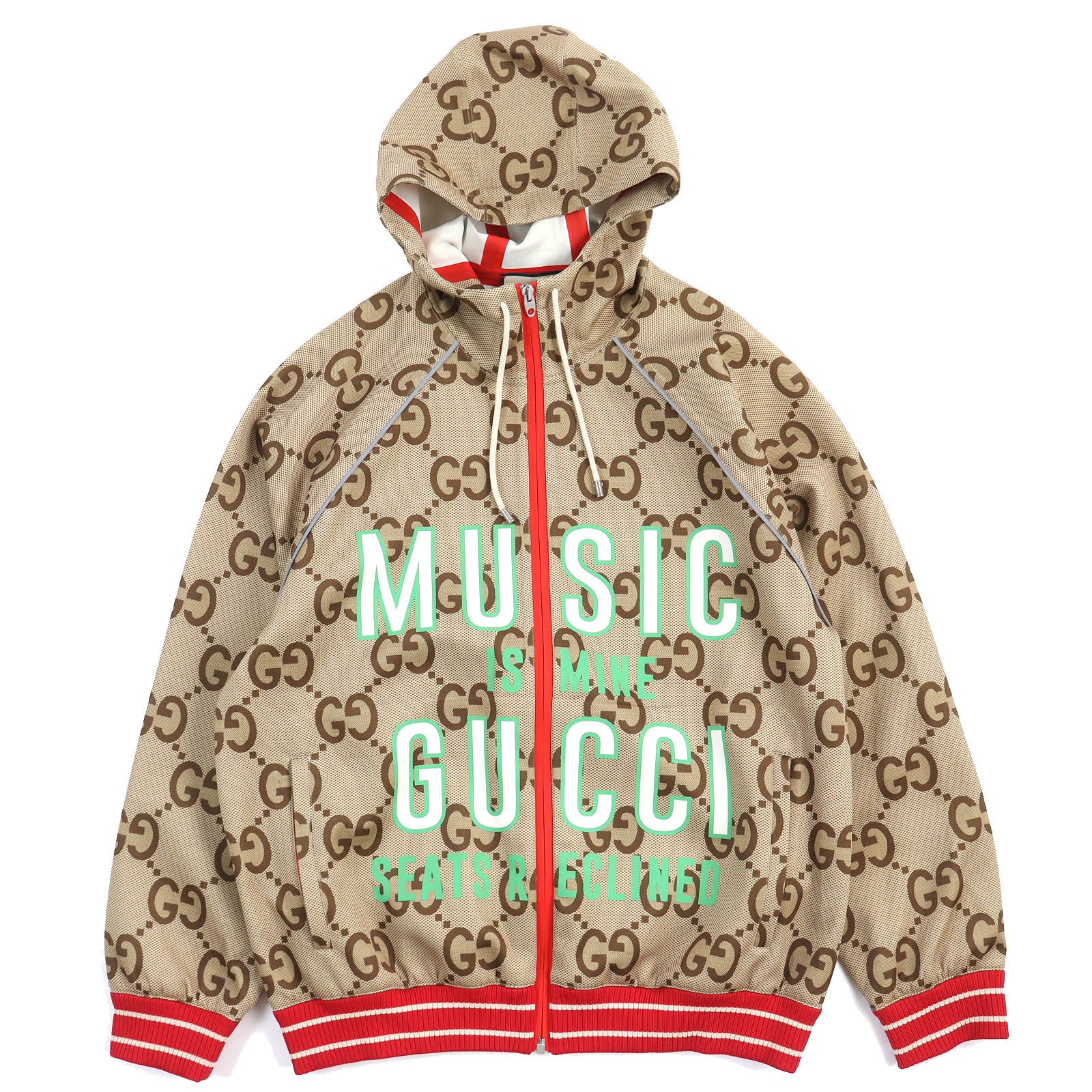 GUCCI Neoprene GG Blouson Jacket M