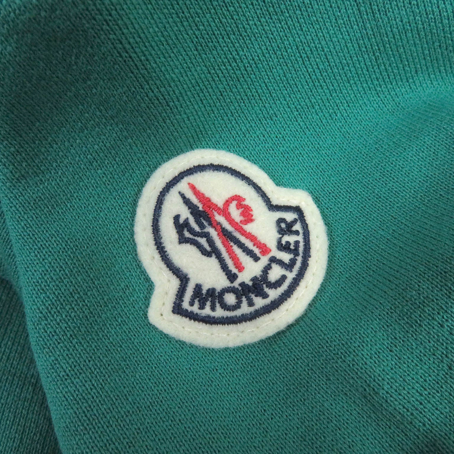 Moncler 3D Logo Crew Neck Sweatshirt Green M