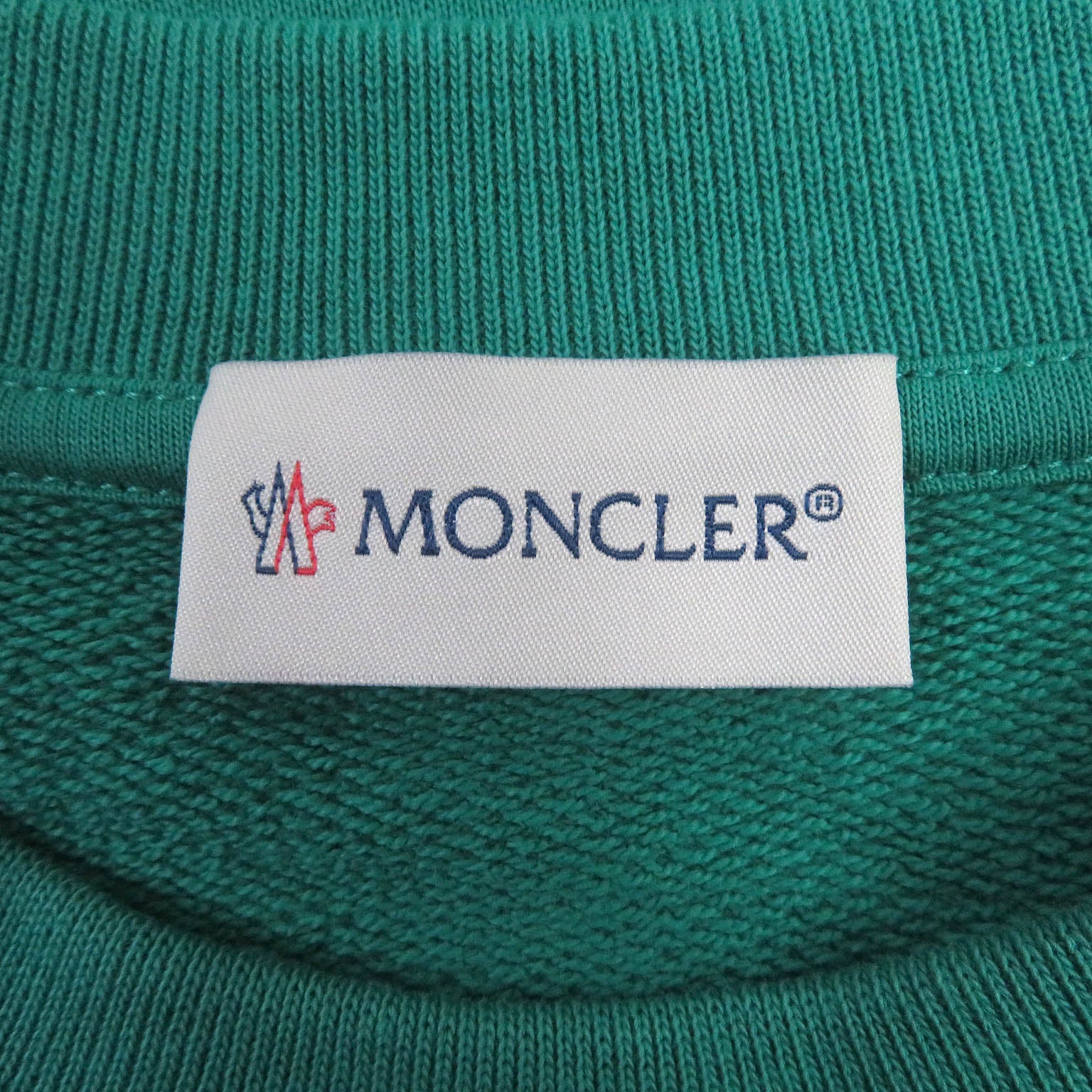 Moncler 3D Logo Crew Neck Sweatshirt Green M