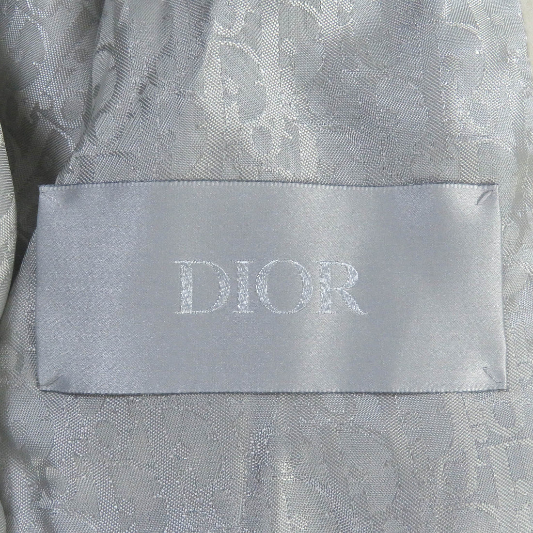 Dior Leather Jacket Beige 48 Italy