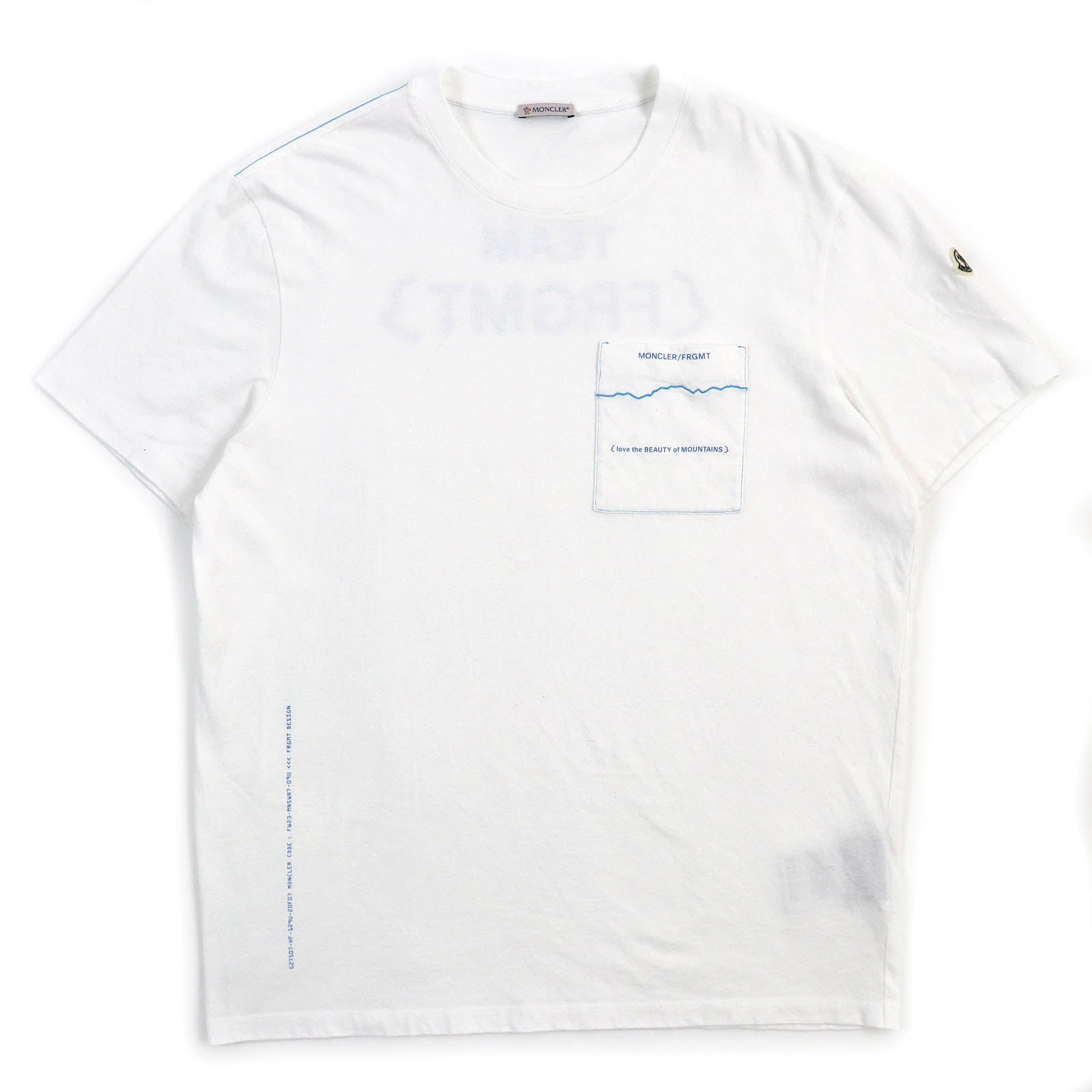 Moncler Genius Fragment Cotton T-Shirt White M