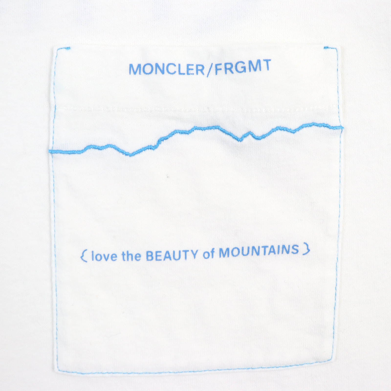 Moncler Genius Fragment Cotton T-Shirt White M