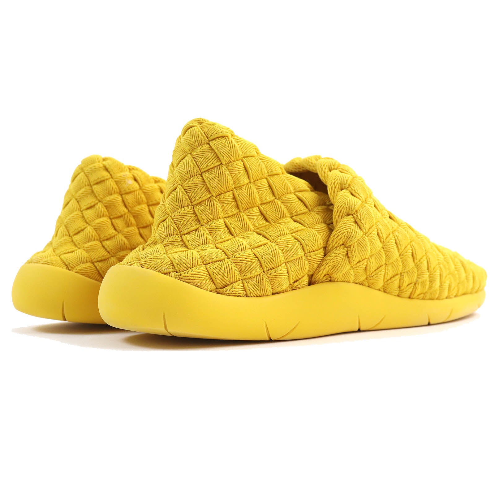 Bottega Veneta Intrecciato Knit Sneakers Yellow 41