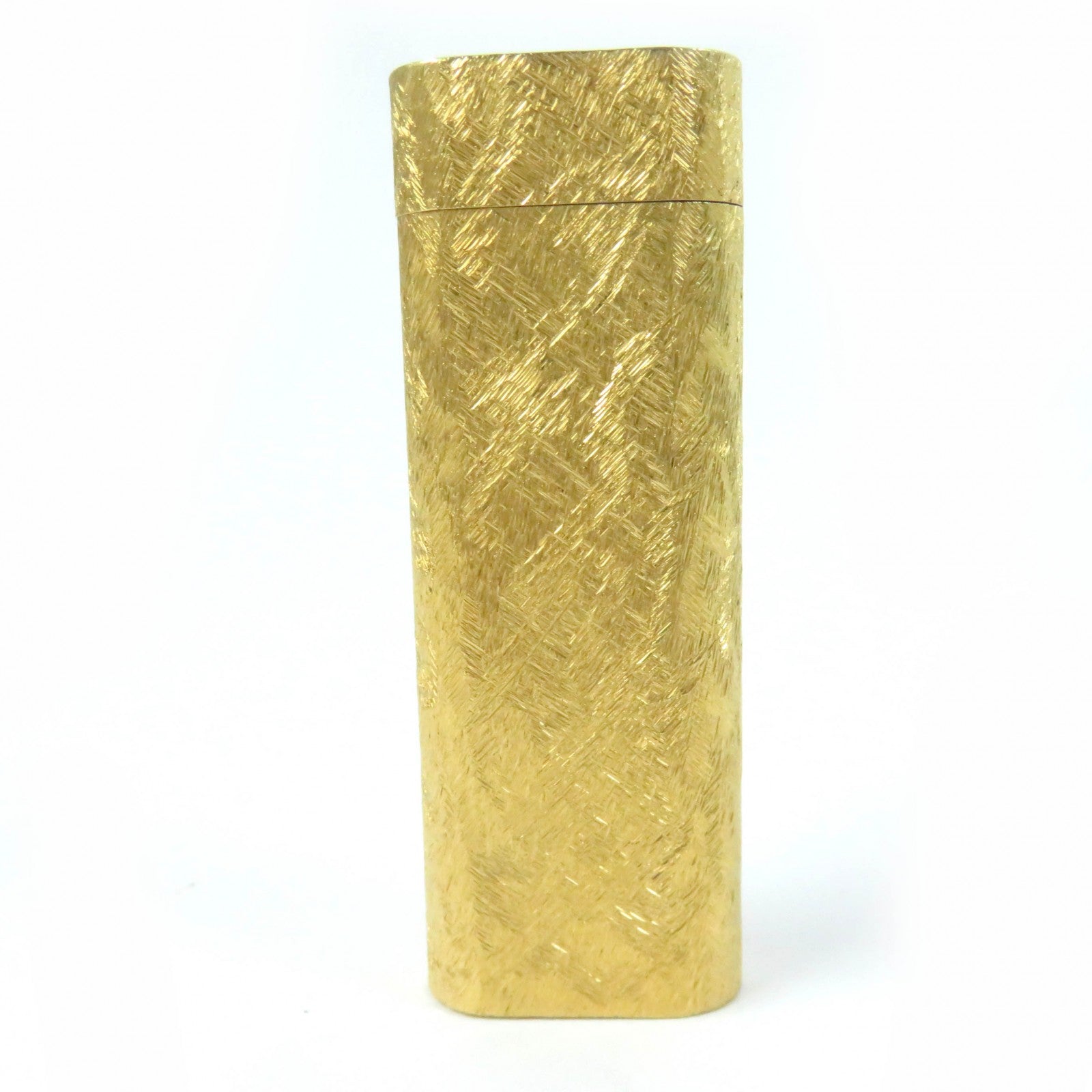 Cartier Oval Pattern Roller Gas Lighter Antique