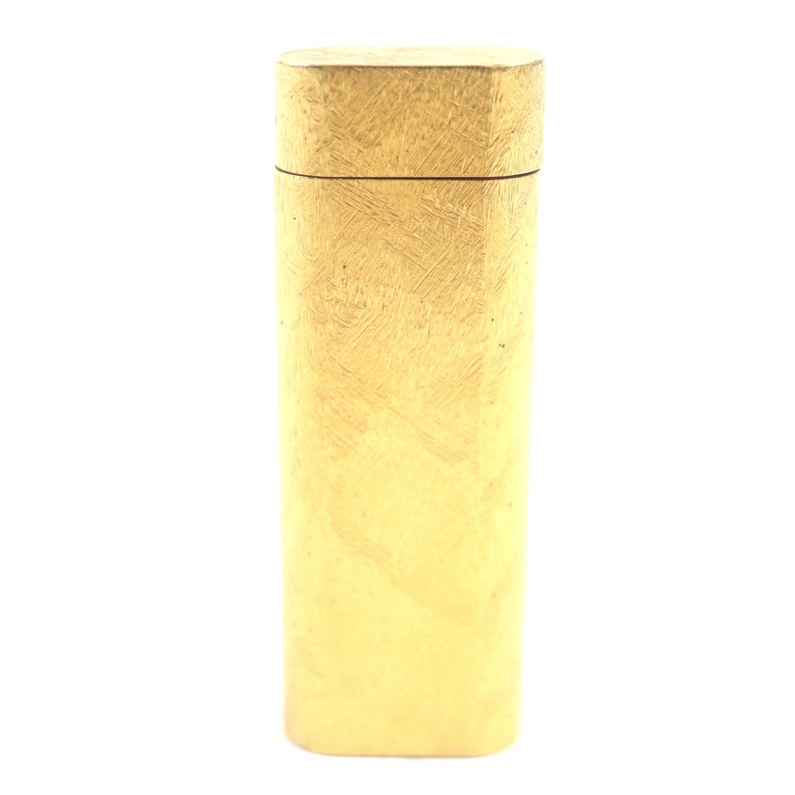 Cartier Oval Pattern Roller Gas Lighter Antique