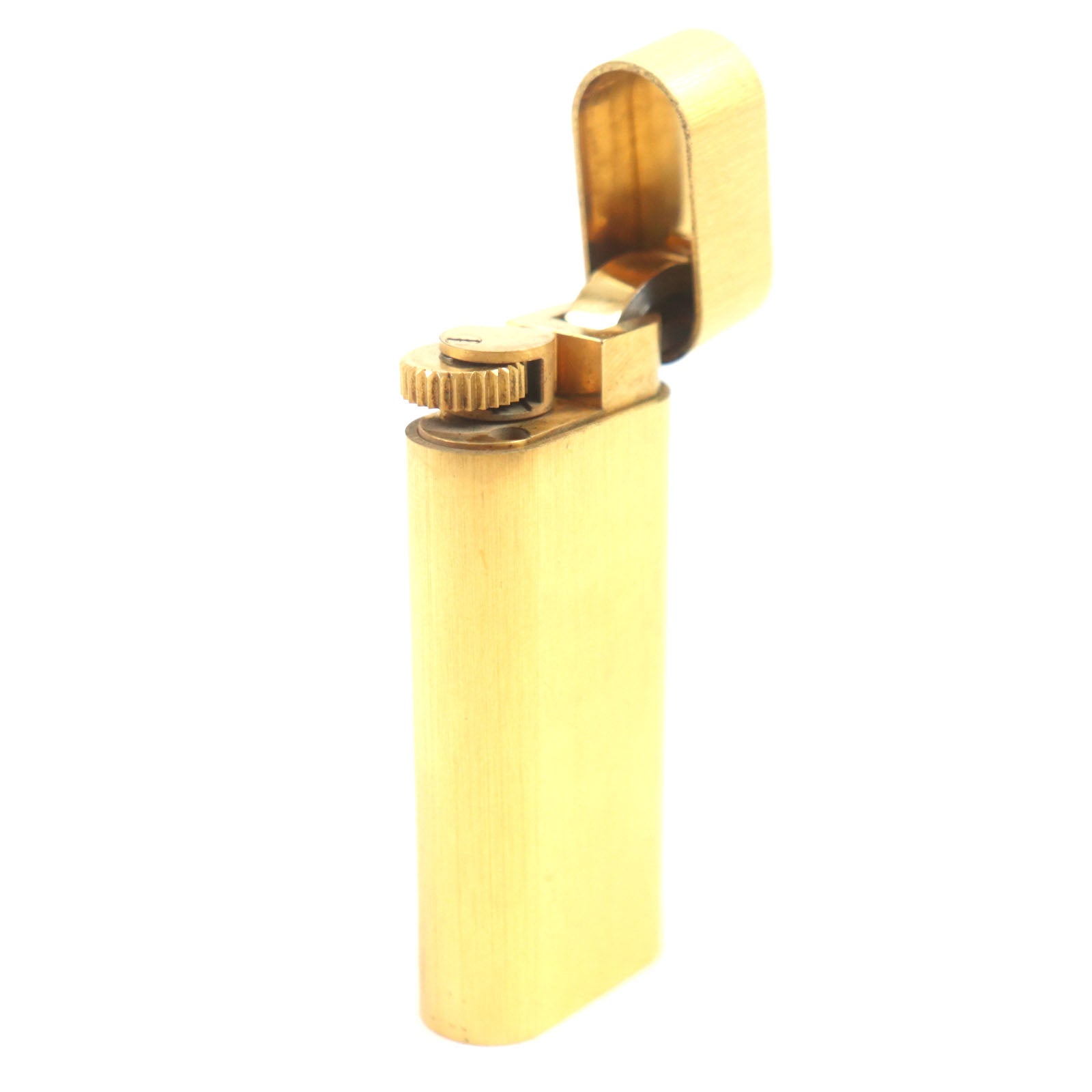 Cartier Oval Short Hairline Roller Gas Lighter