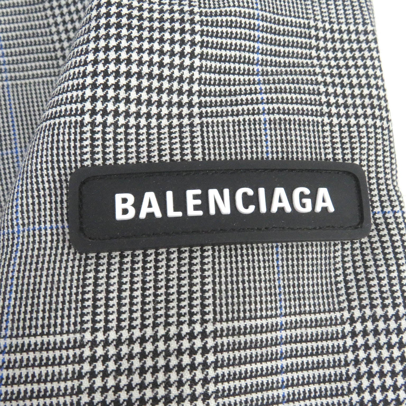 Balenciaga Wool Cupra Oversized Jacket Gray 34