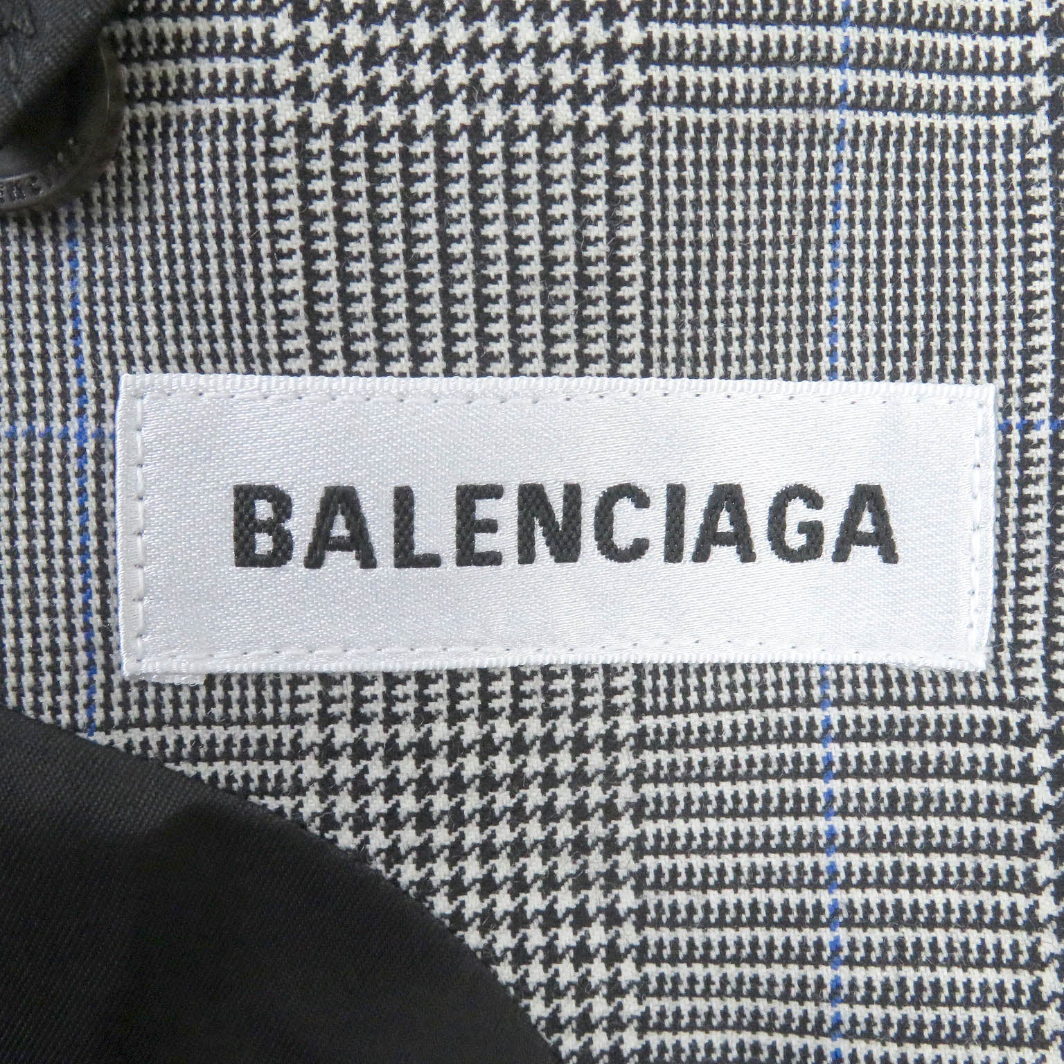 Balenciaga Wool Cupra Oversized Jacket Gray 34