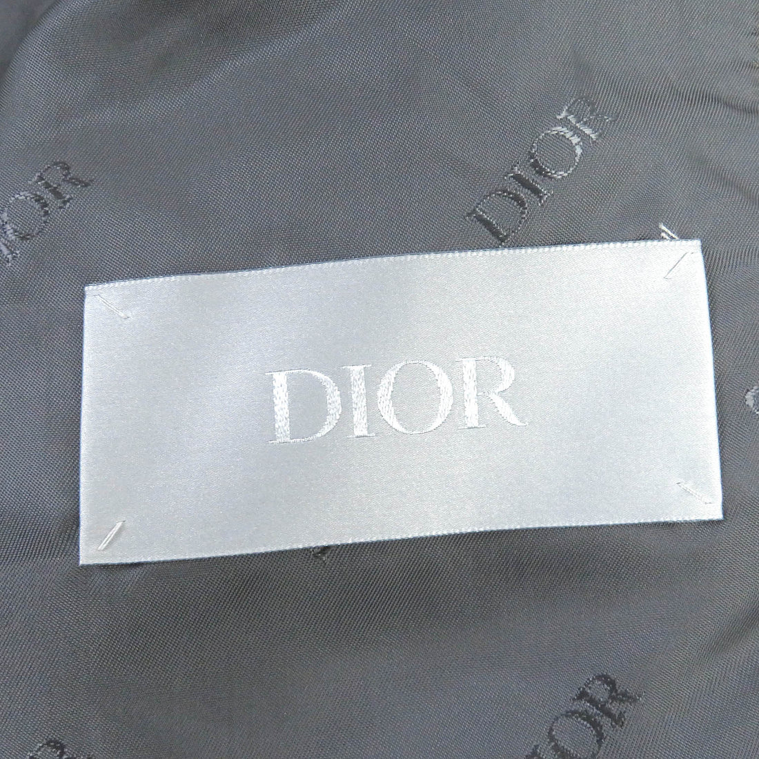 Dior Zipped Varsity Blouson Leather Beige 50