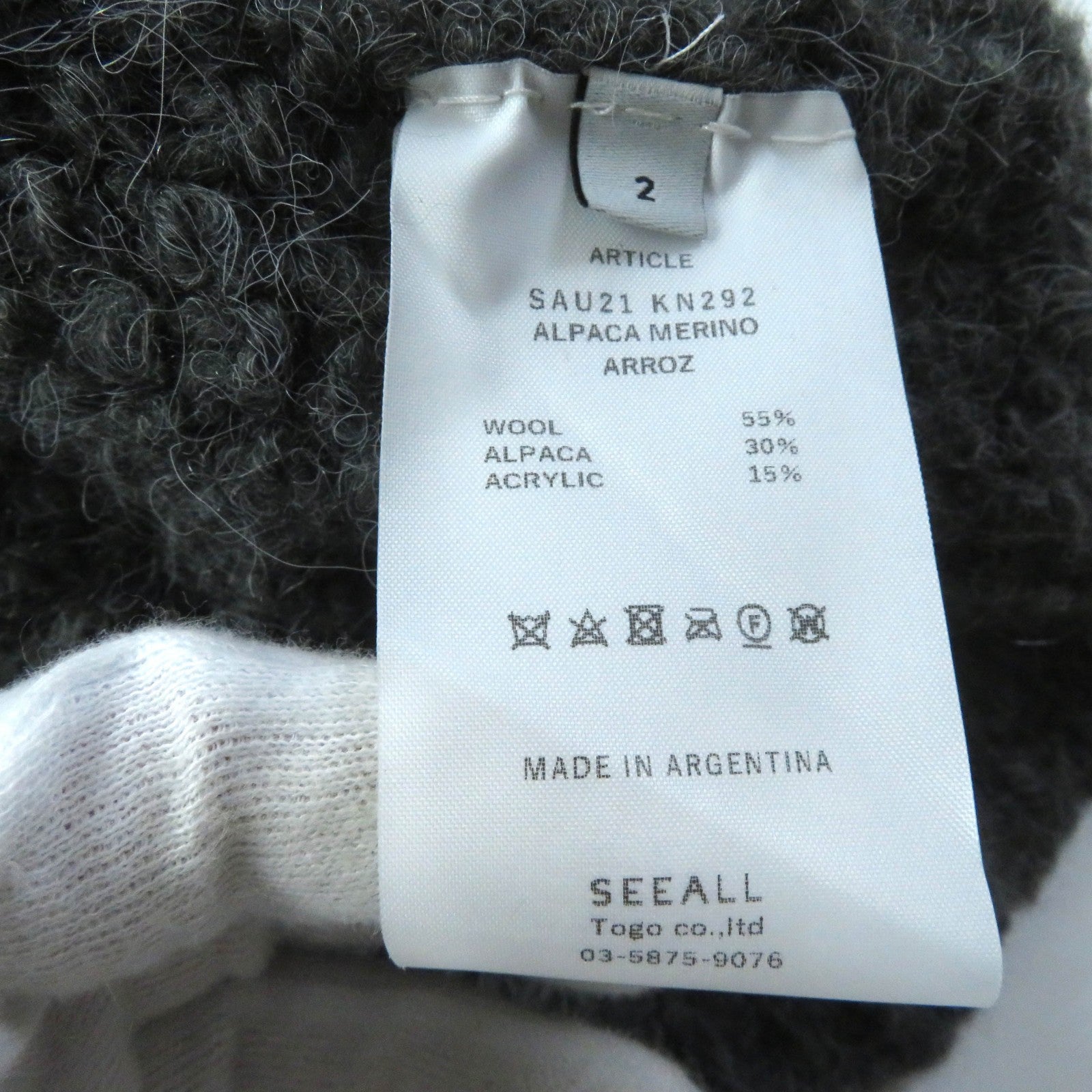 Oversized High Neck Wool Alpaca Sweater Women