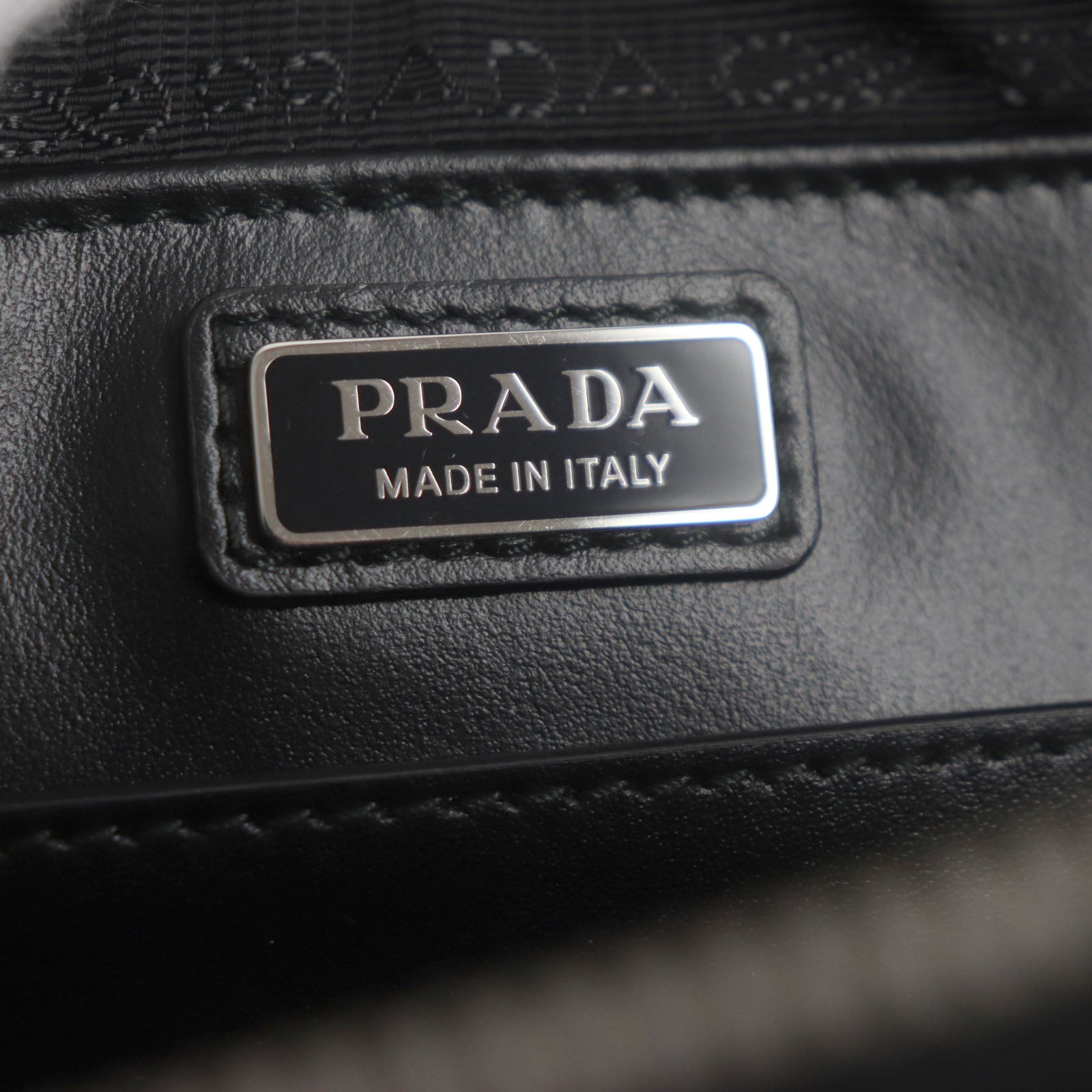 Prada Brushed Leather Shoulder Bag 2VH173