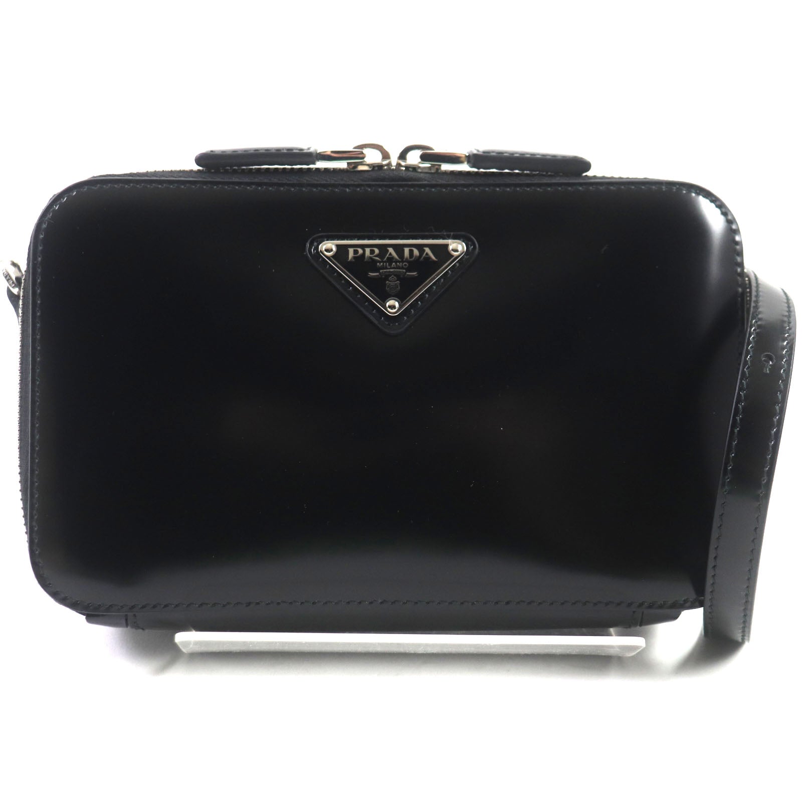 Prada Brushed Leather Shoulder Bag 2VH173