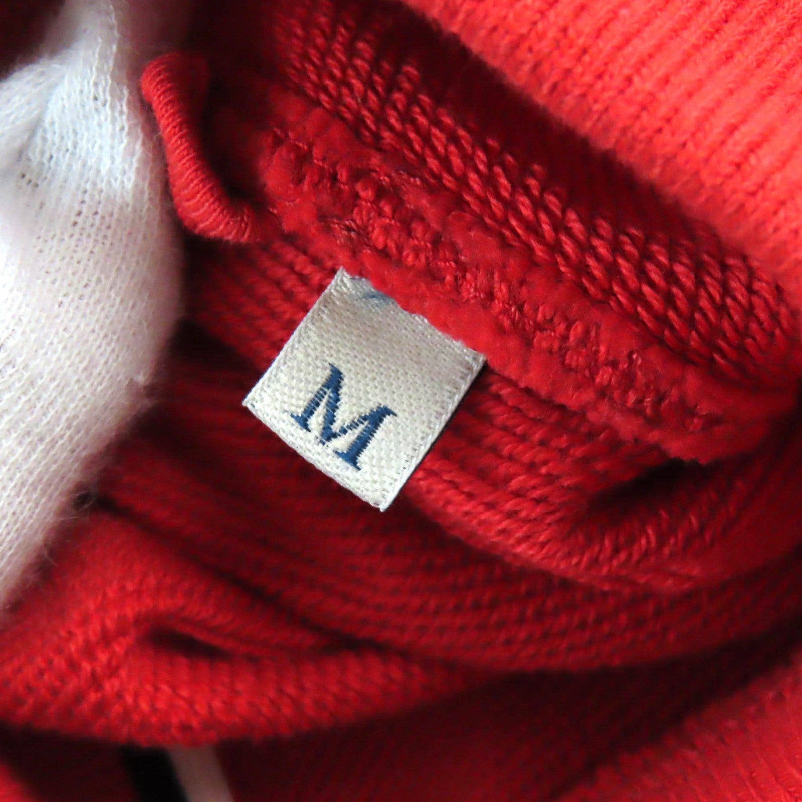 Moncler Cotton Logo Sweatshirt Red M