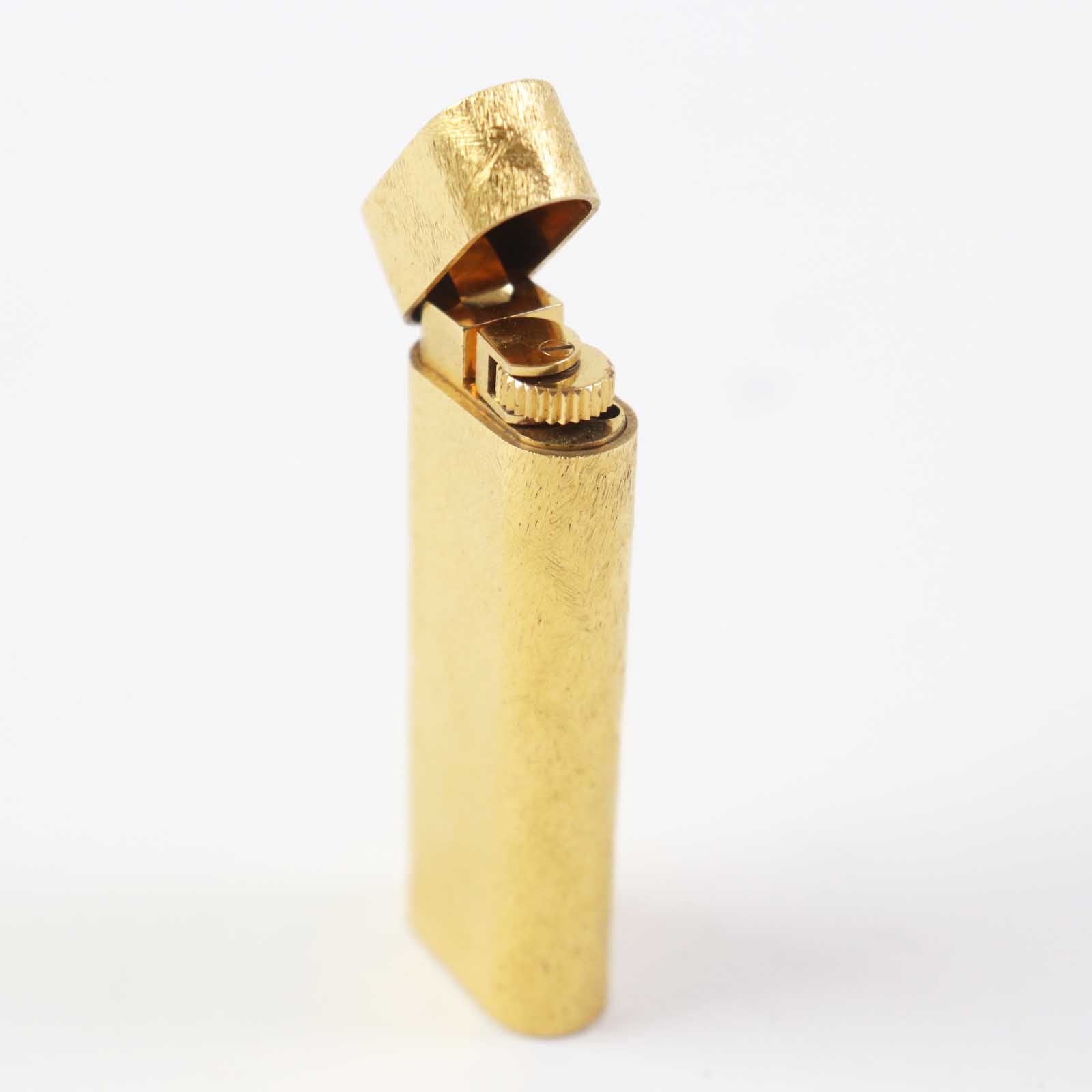 Cartier Gas Lighter Gold Swiss Antique