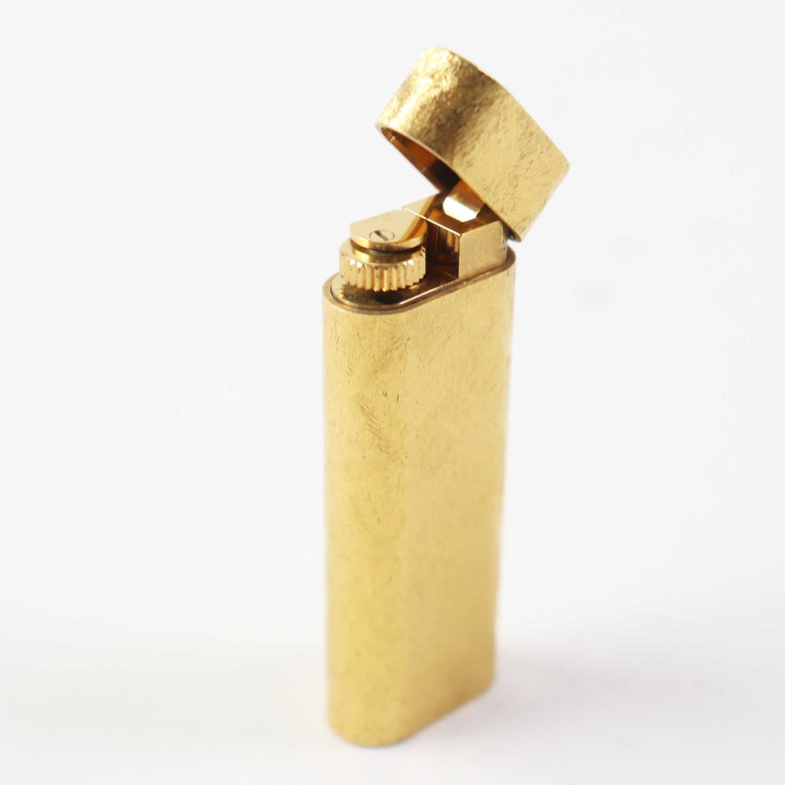 Cartier Gas Lighter Gold Swiss Antique