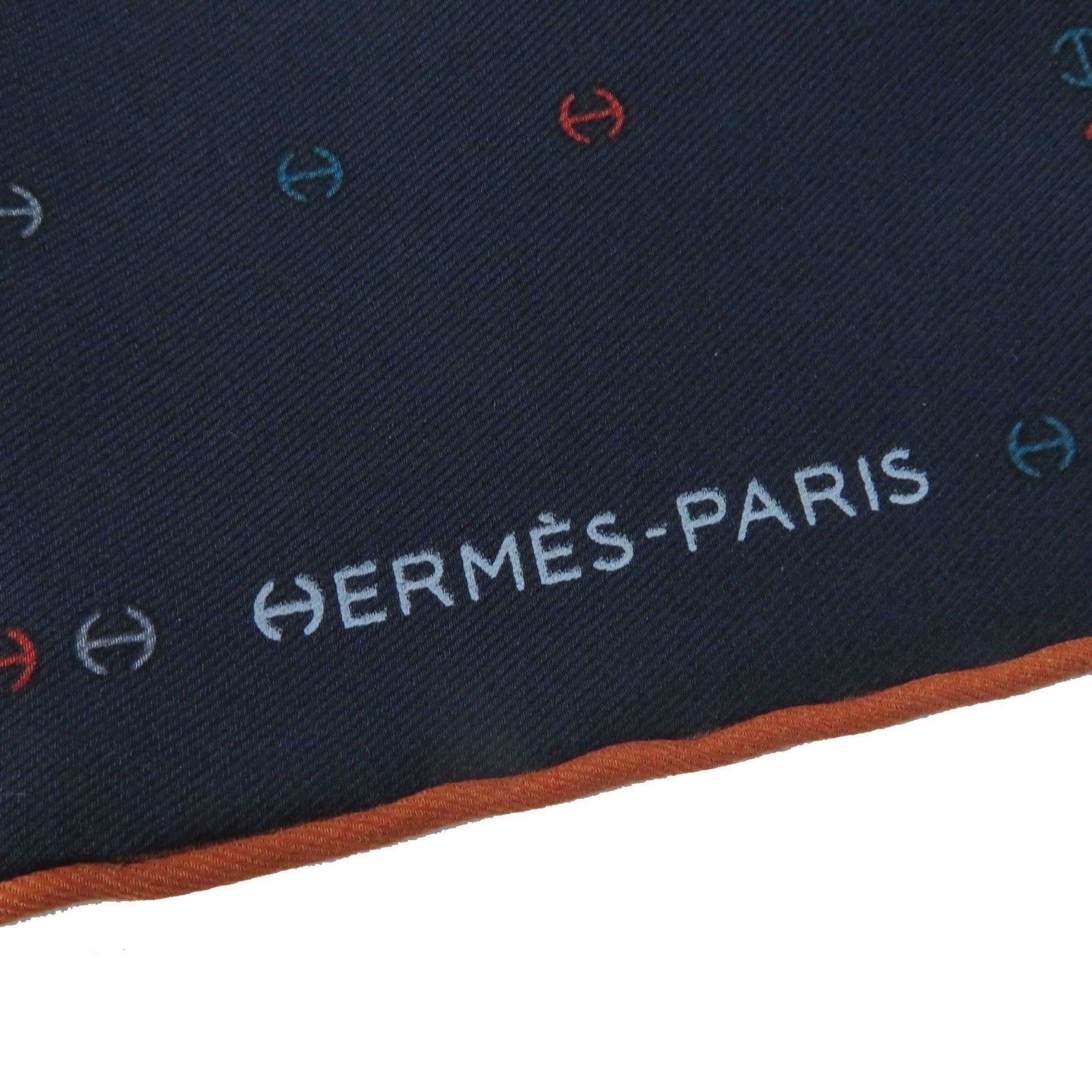 Hermes Silk H Tonneau Multicolor Scarf