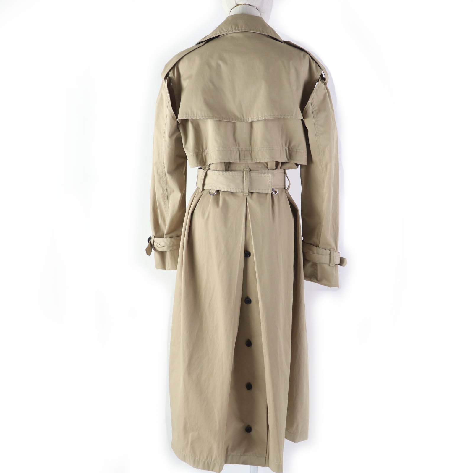 Valentino Belted Trench Coat Beige 40S