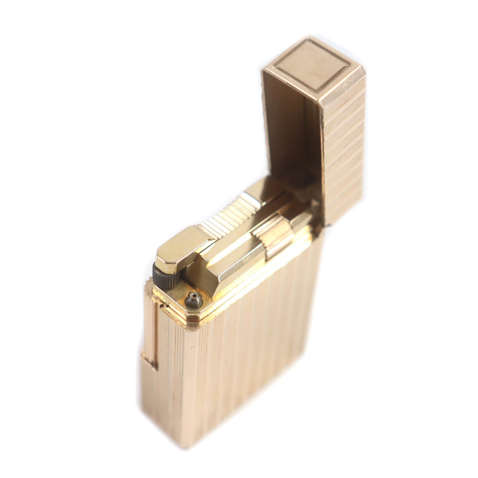 Dupont Line 1 Roller Gas Lighter Pink Gold