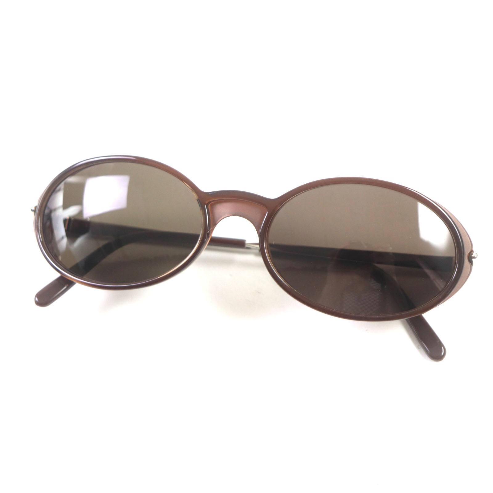 Cartier Oval Eyewear Sunglasses Brown