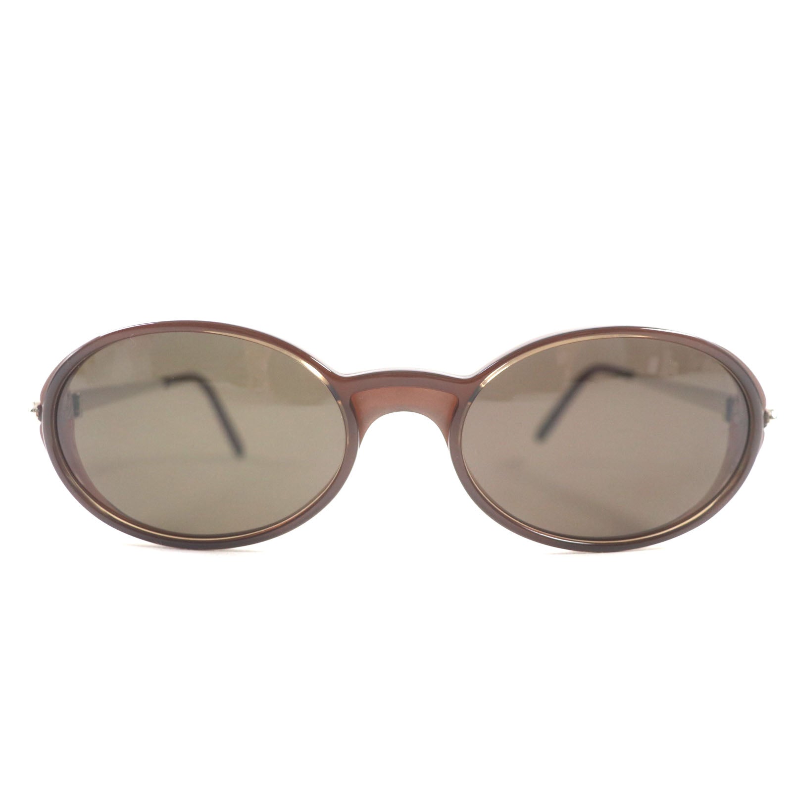 Cartier Oval Eyewear Sunglasses Brown