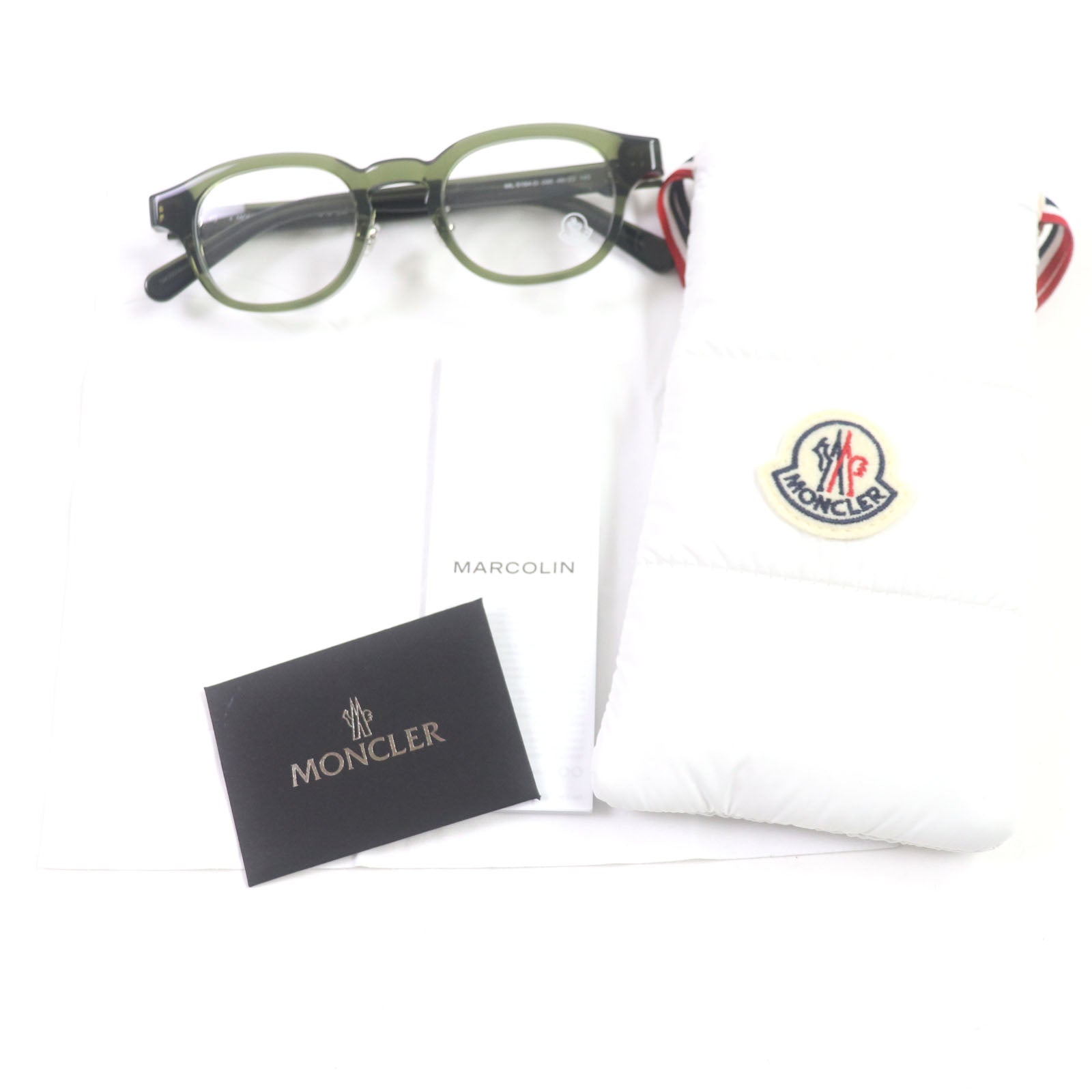 Moncler ML5184-D Khaki Glasses Eyewear