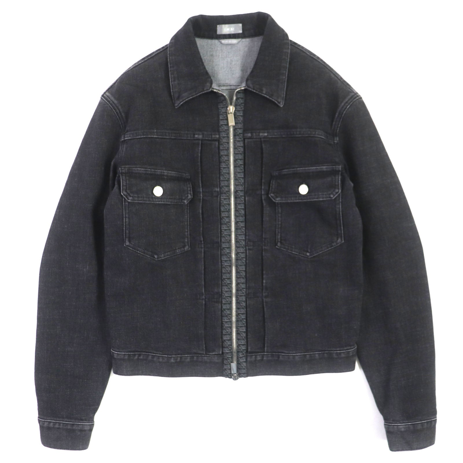 Dior Oblique Logo Denim Jacket Black 44