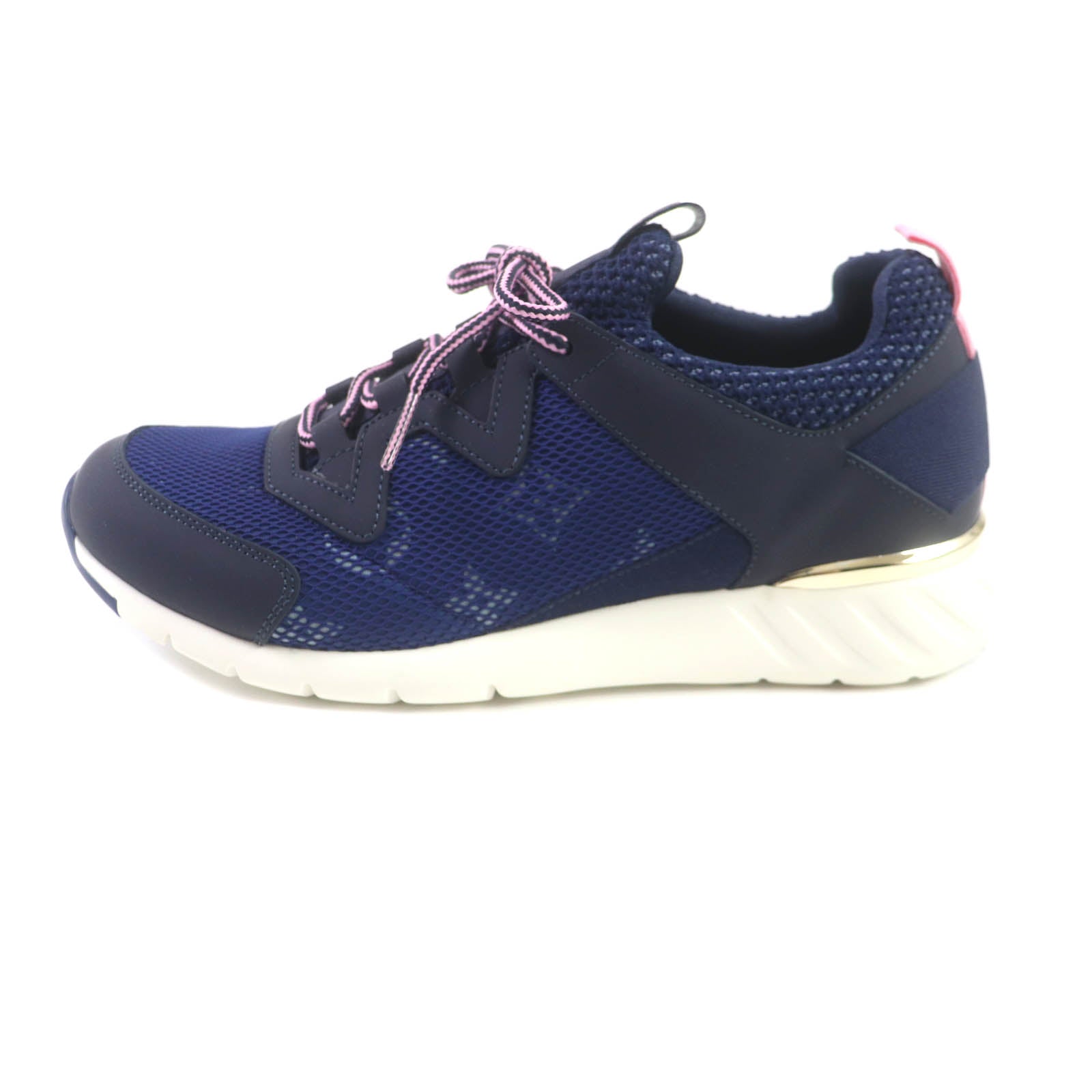 Louis Vuitton Aftergame Mesh Sneakers Navy Pink