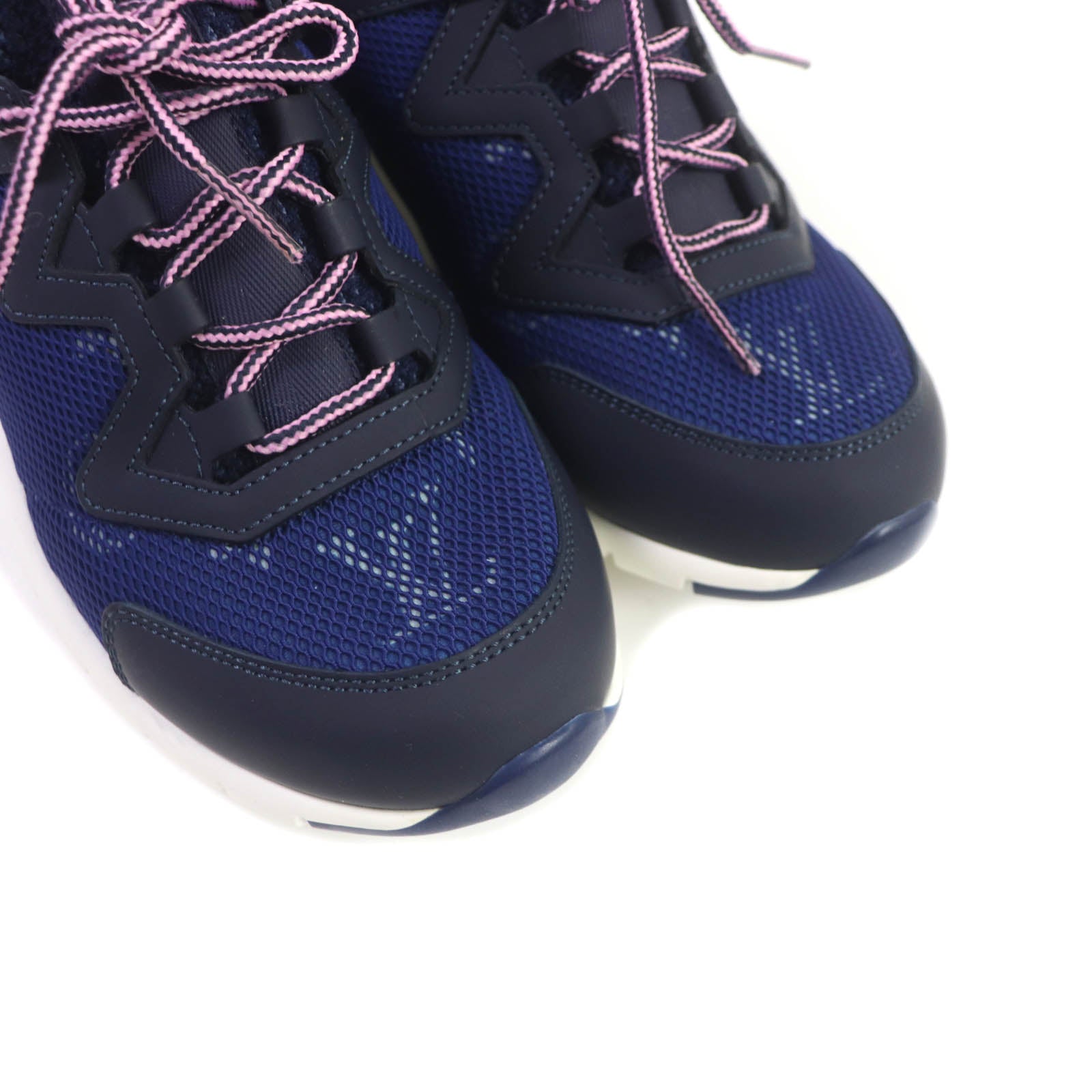 Louis Vuitton Aftergame Mesh Sneakers Navy Pink