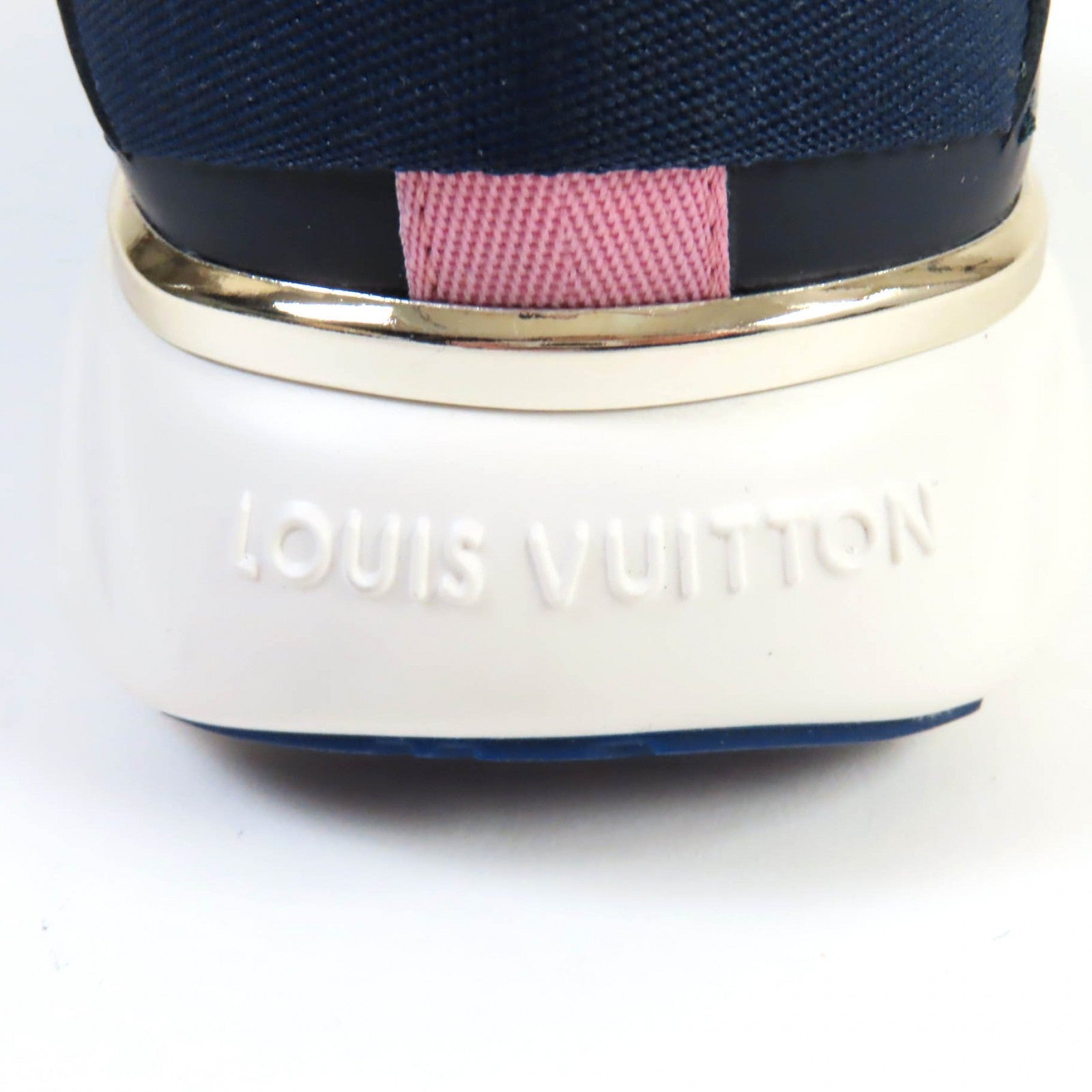 Louis Vuitton Aftergame Mesh Sneakers Navy Pink