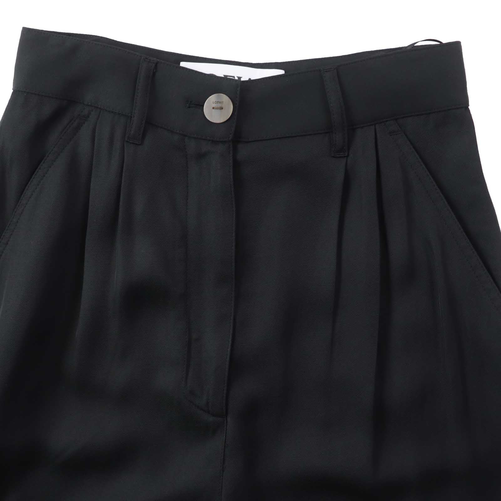 Loewe Rayon Shorts Black Women