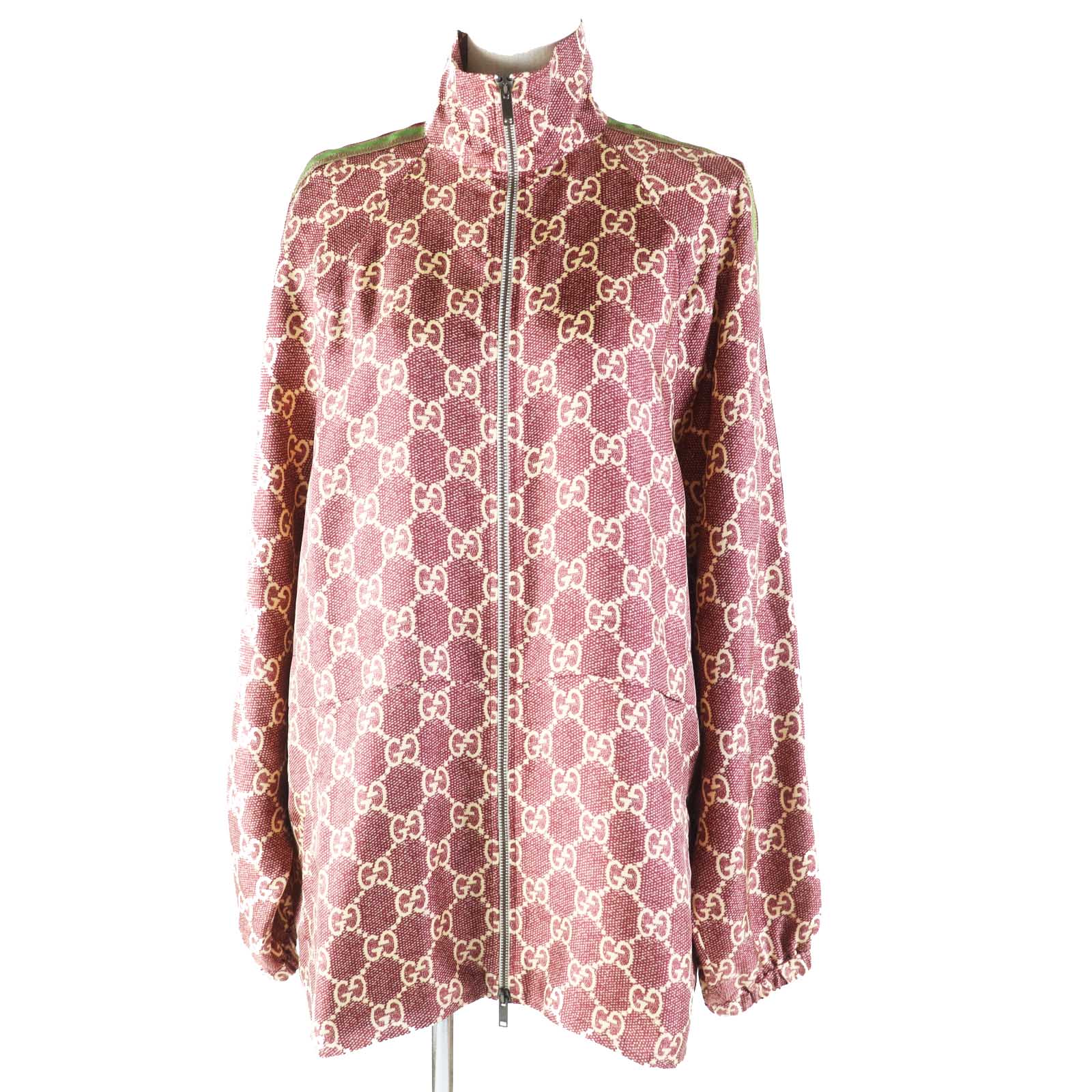 Gucci Silk Rayon GG Supreme Jacket Women