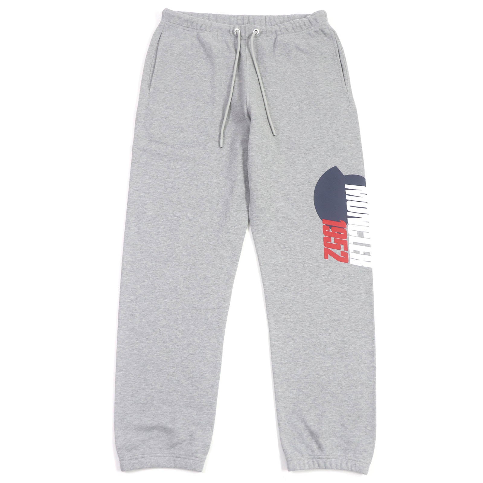 Moncler Cotton Logo Joggers Pants Gray S