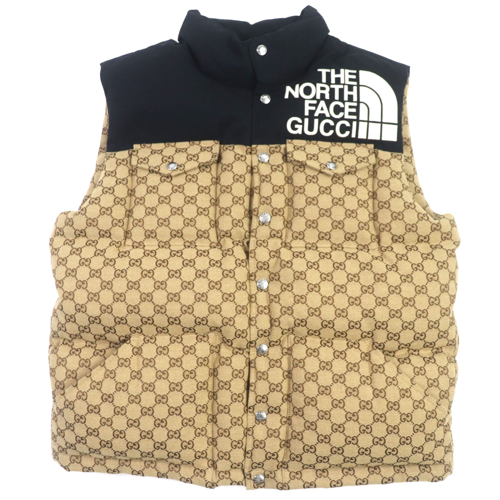 Gucci The North Face Jacket XS Beige Black