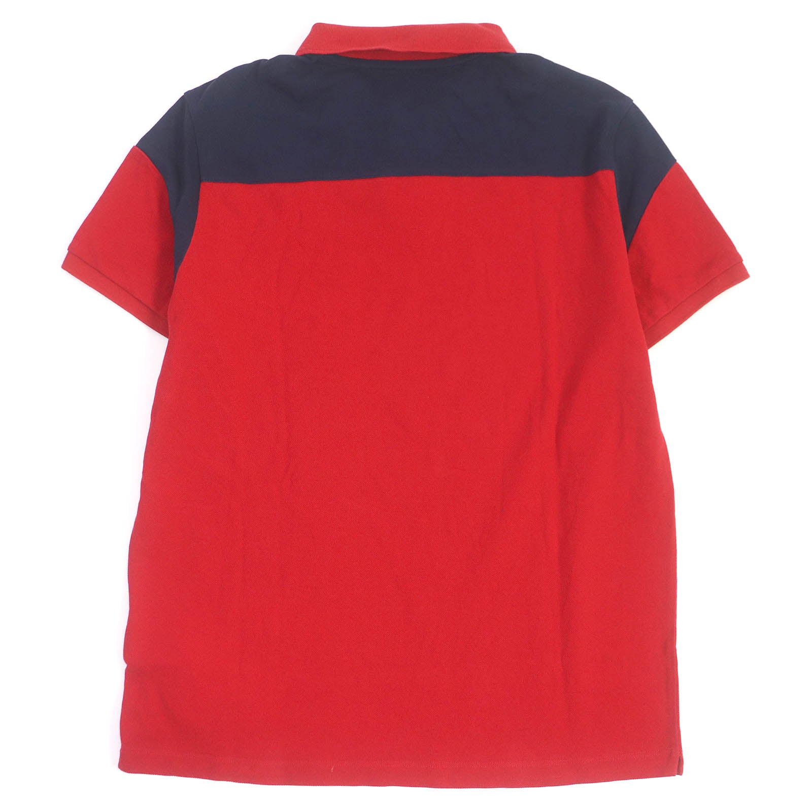 Moncler Cotton Polo Shirt Red L