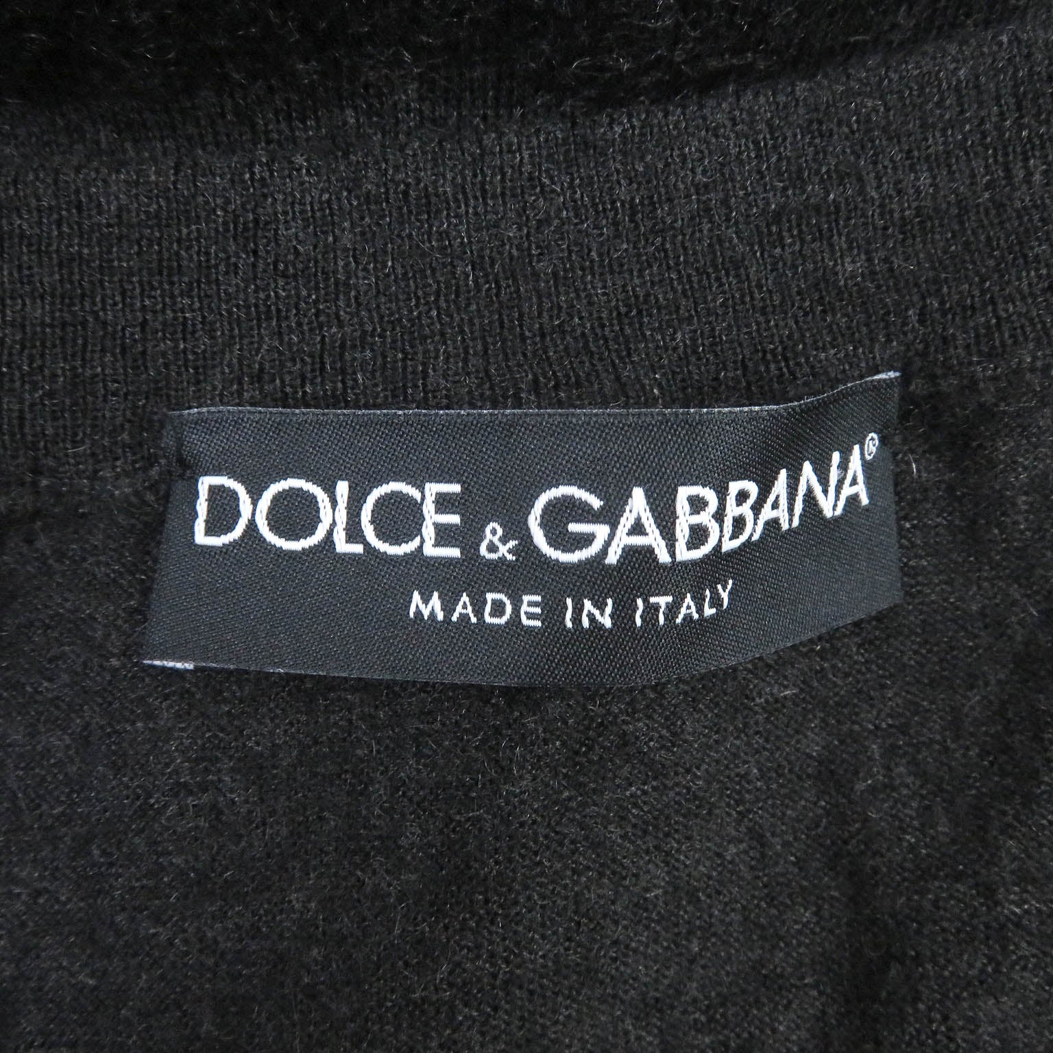 Dolce & Gabbana Cashmere V-neck Knit Sweater