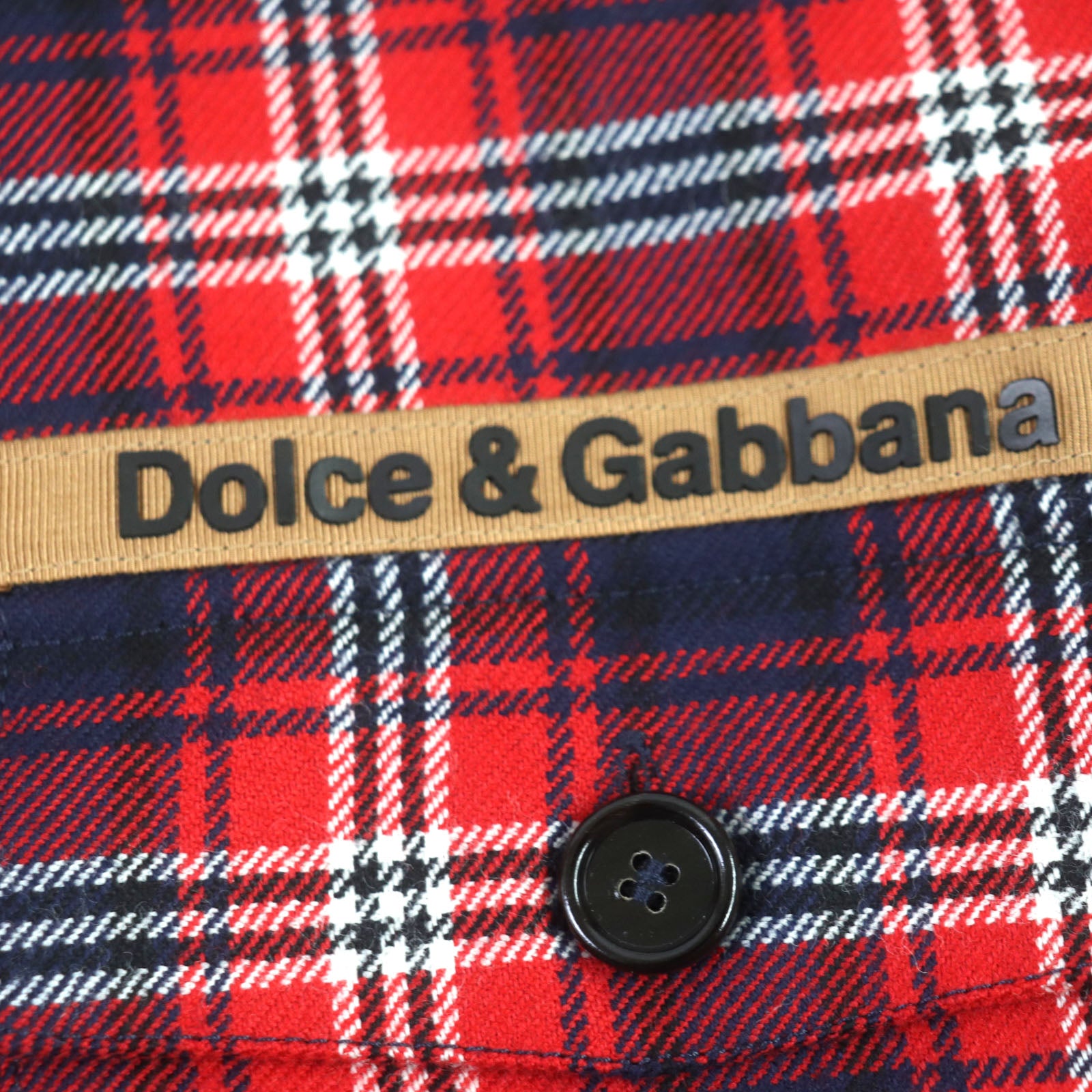 Dolce & Gabbana Wool Oversized Shirt