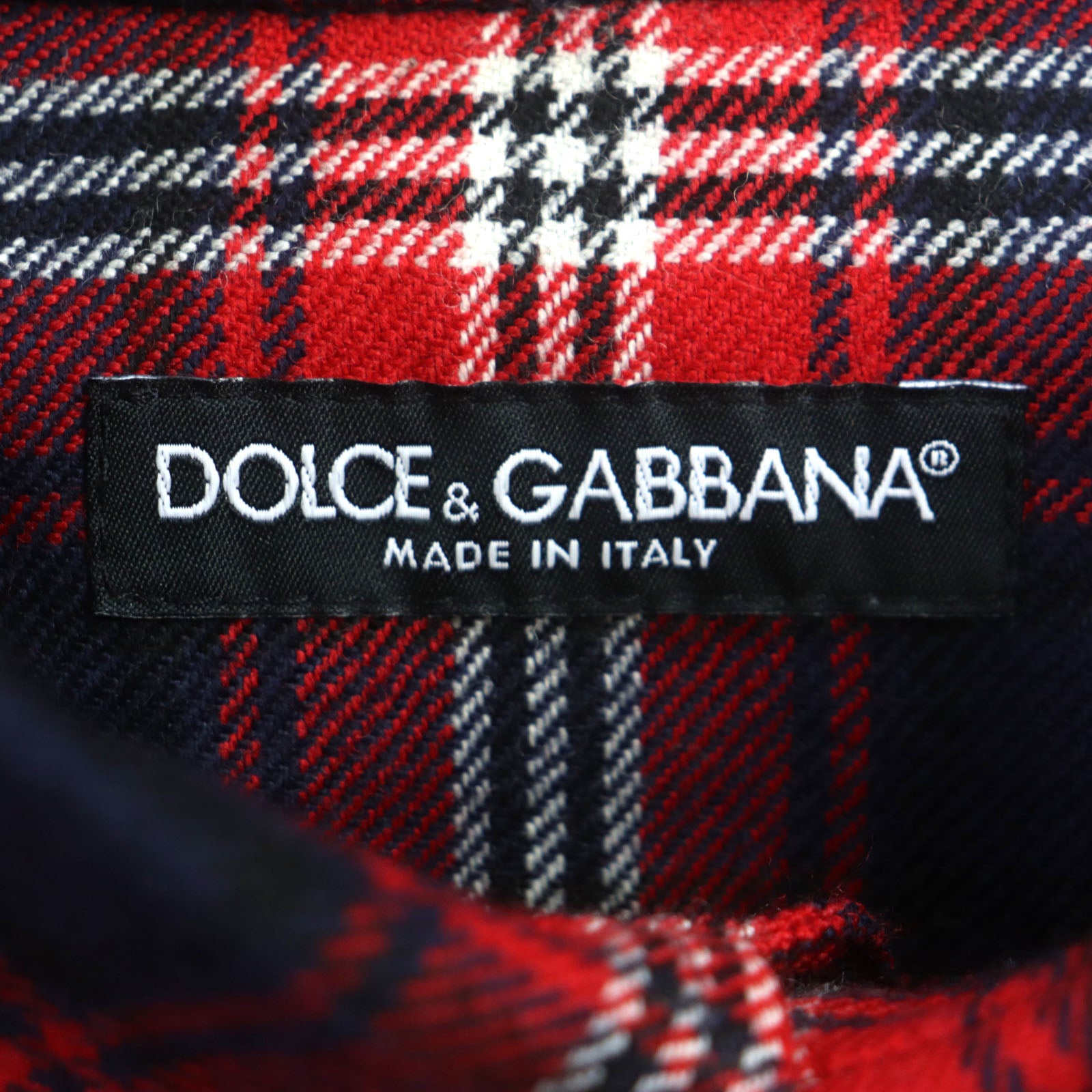 Dolce & Gabbana Wool Oversized Shirt