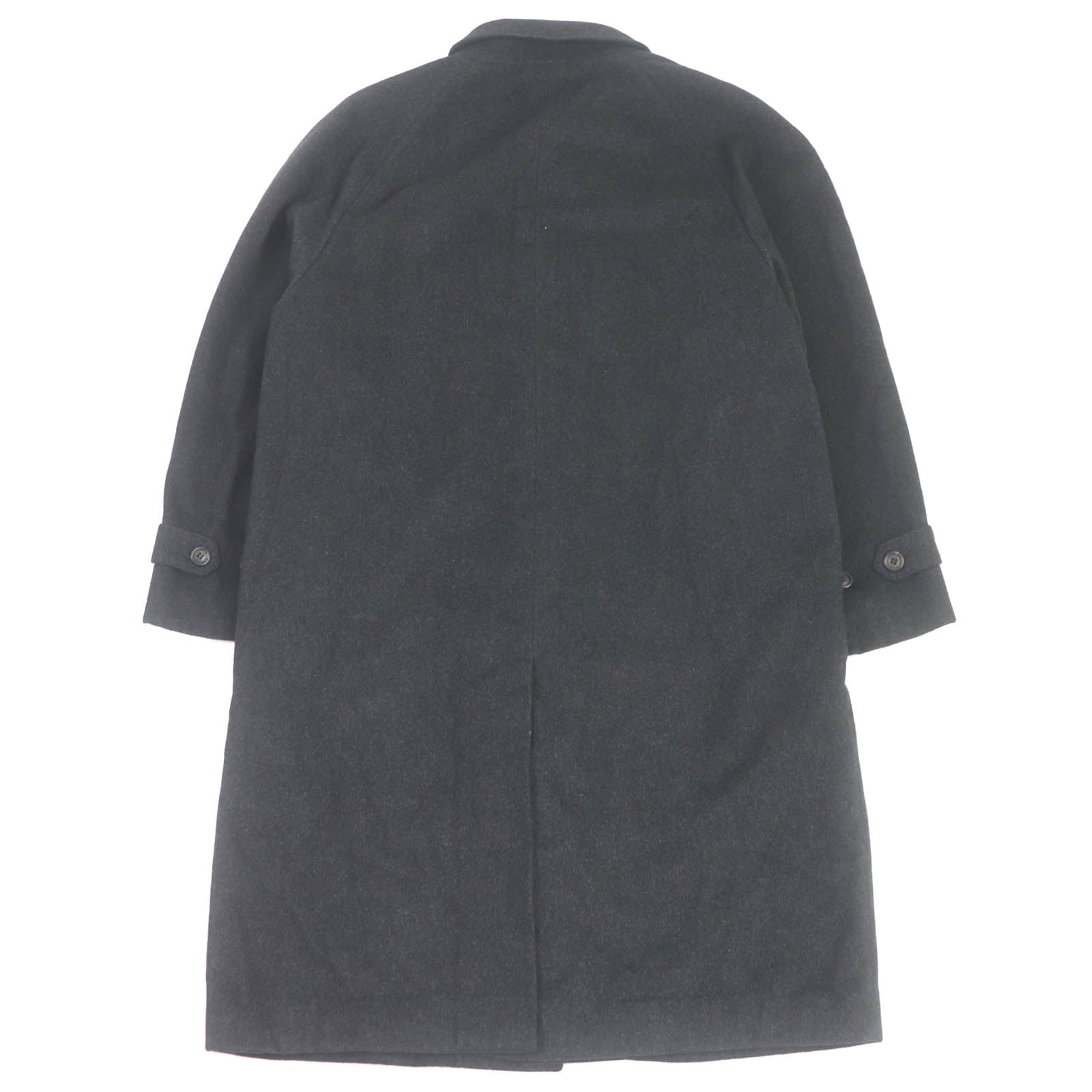 Yves Saint Laurent Cashmere Coat Dark Gray Mens