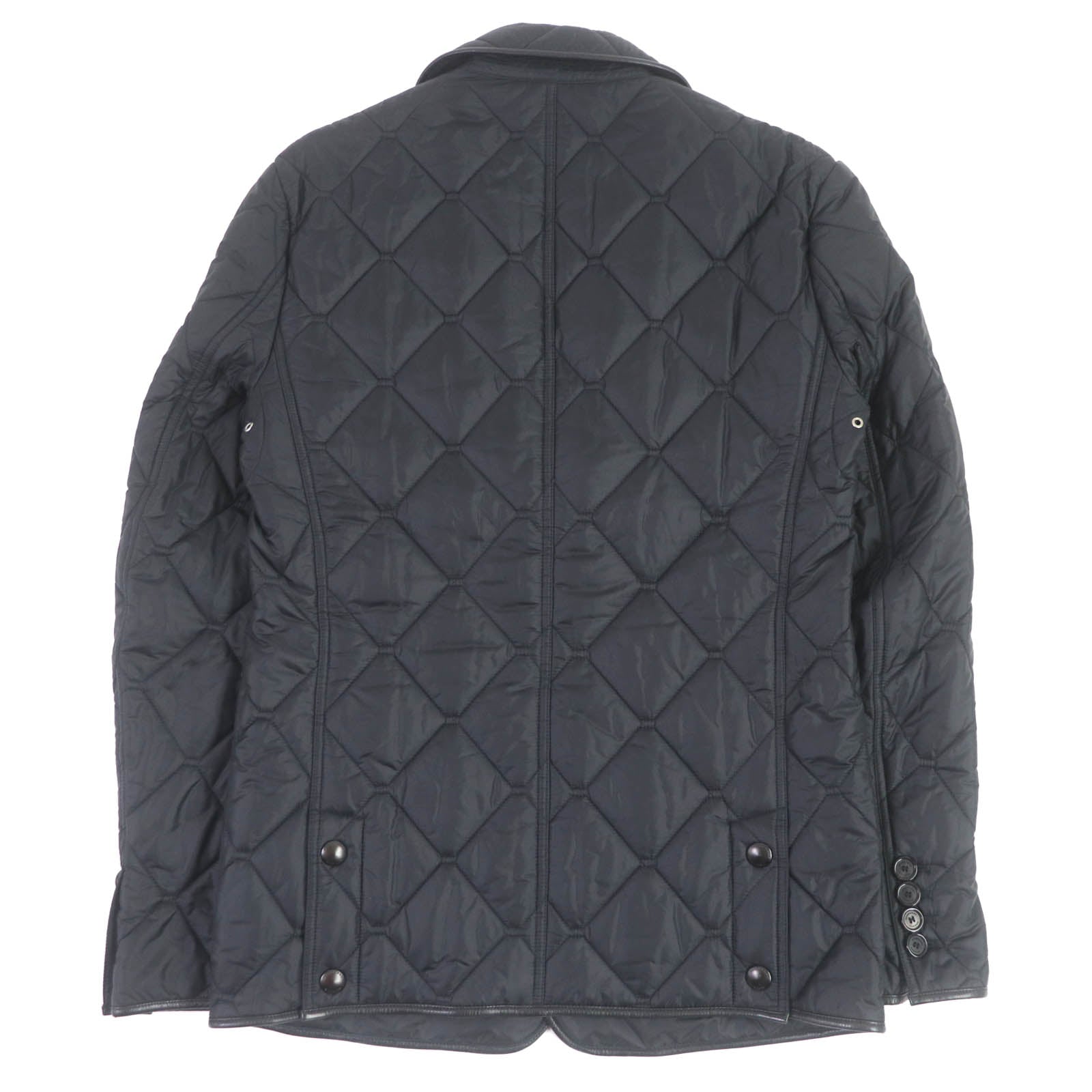 Burberry Quilted Jacket Blouson Black 46