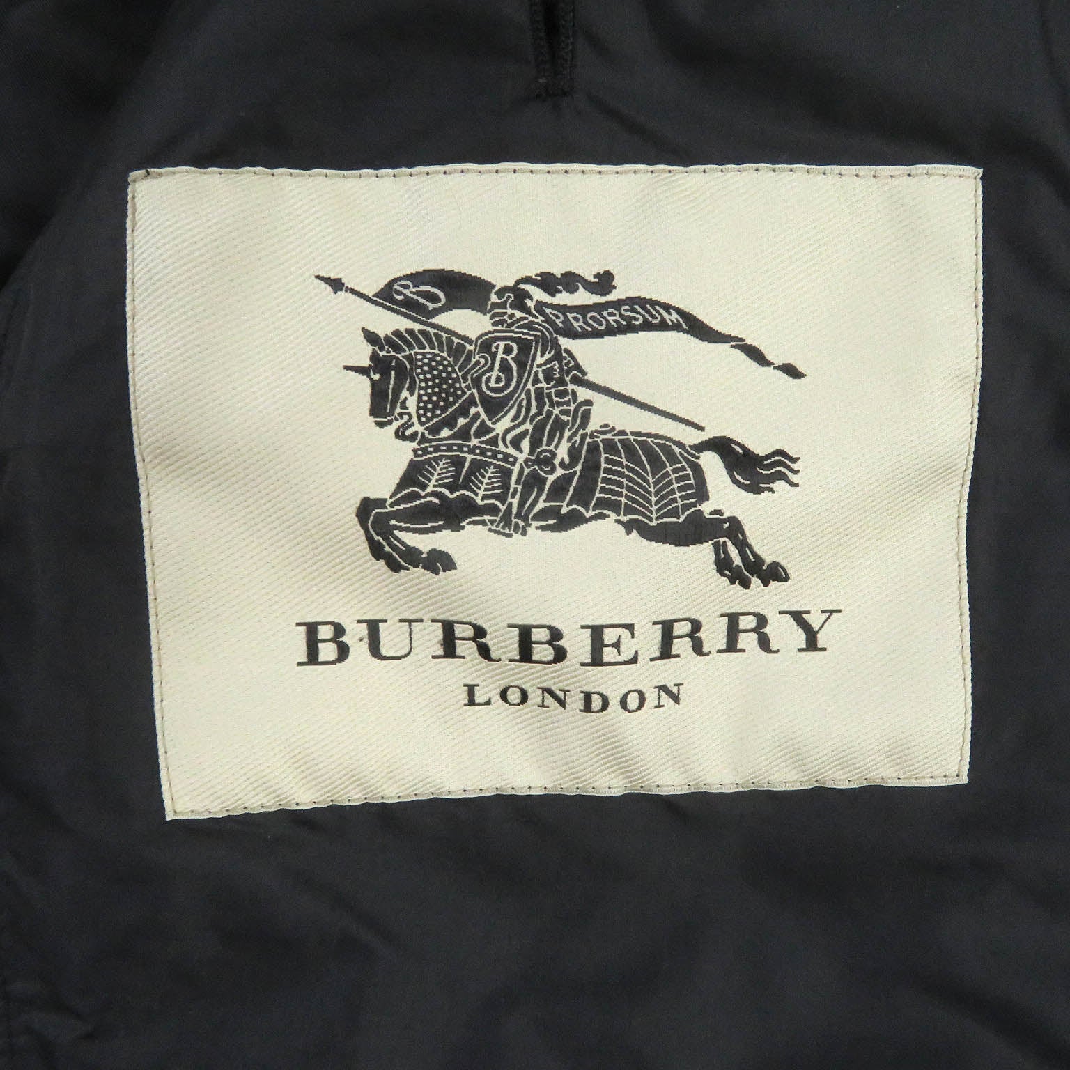 Burberry Quilted Jacket Blouson Black 46